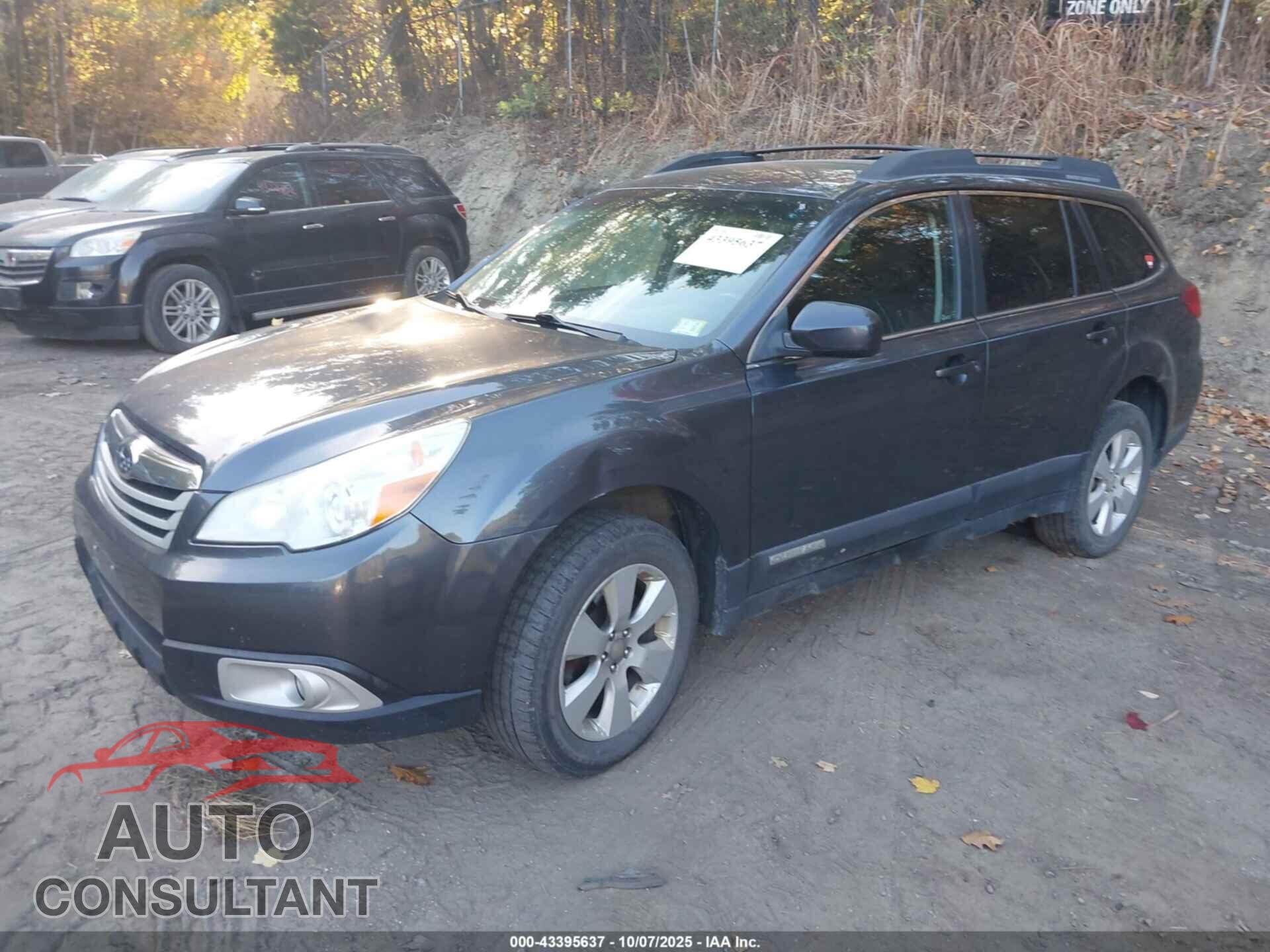 SUBARU OUTBACK 2012 - 4S4BRCCC6C3293472
