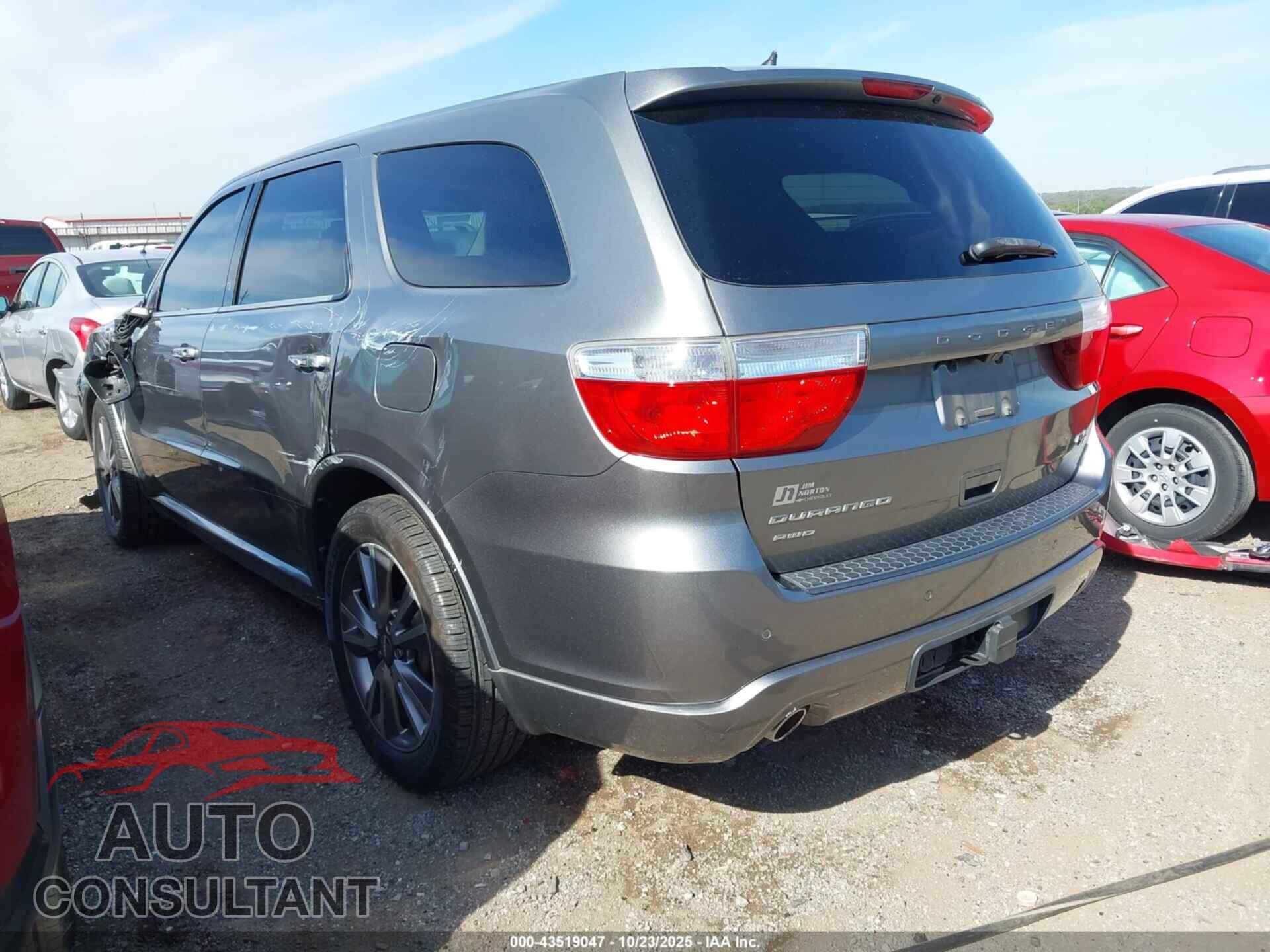 DODGE DURANGO 2013 - 1C4SDJCT0DC578161