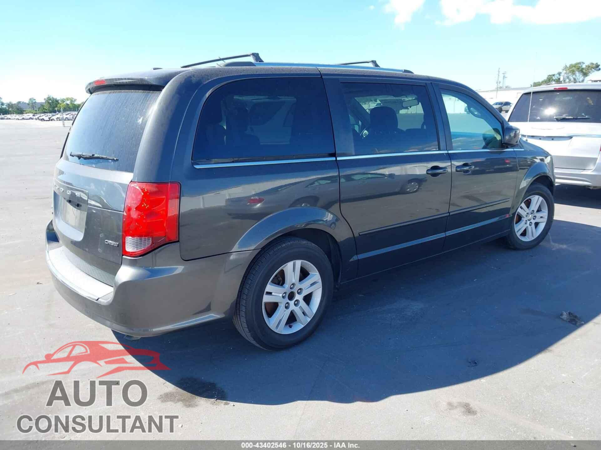 DODGE GRAND CARAVAN 2012 - 2C4RDGDG3CR367349