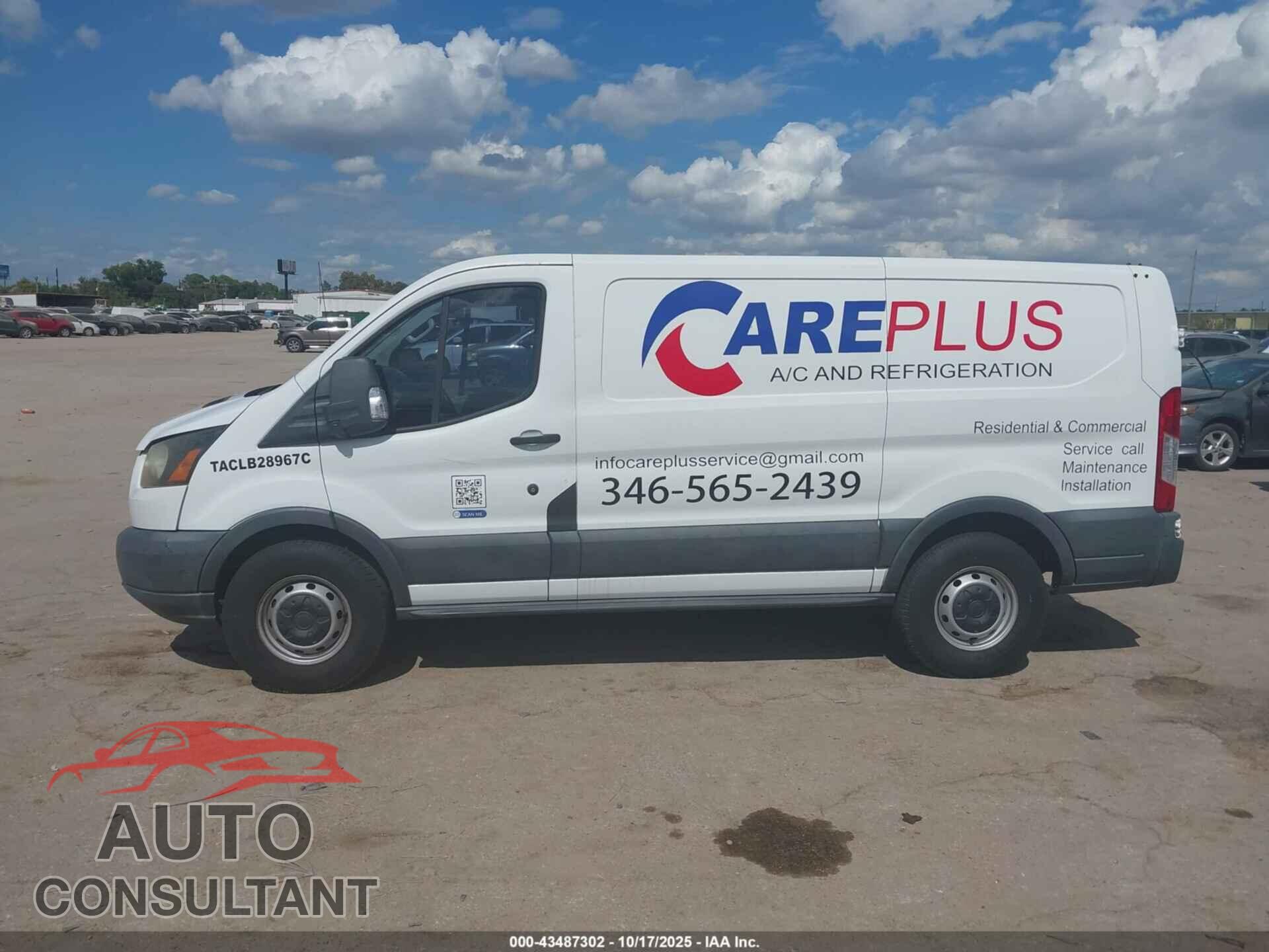 FORD TRANSIT-250 2015 - 1FTNR1YM8FKB32977