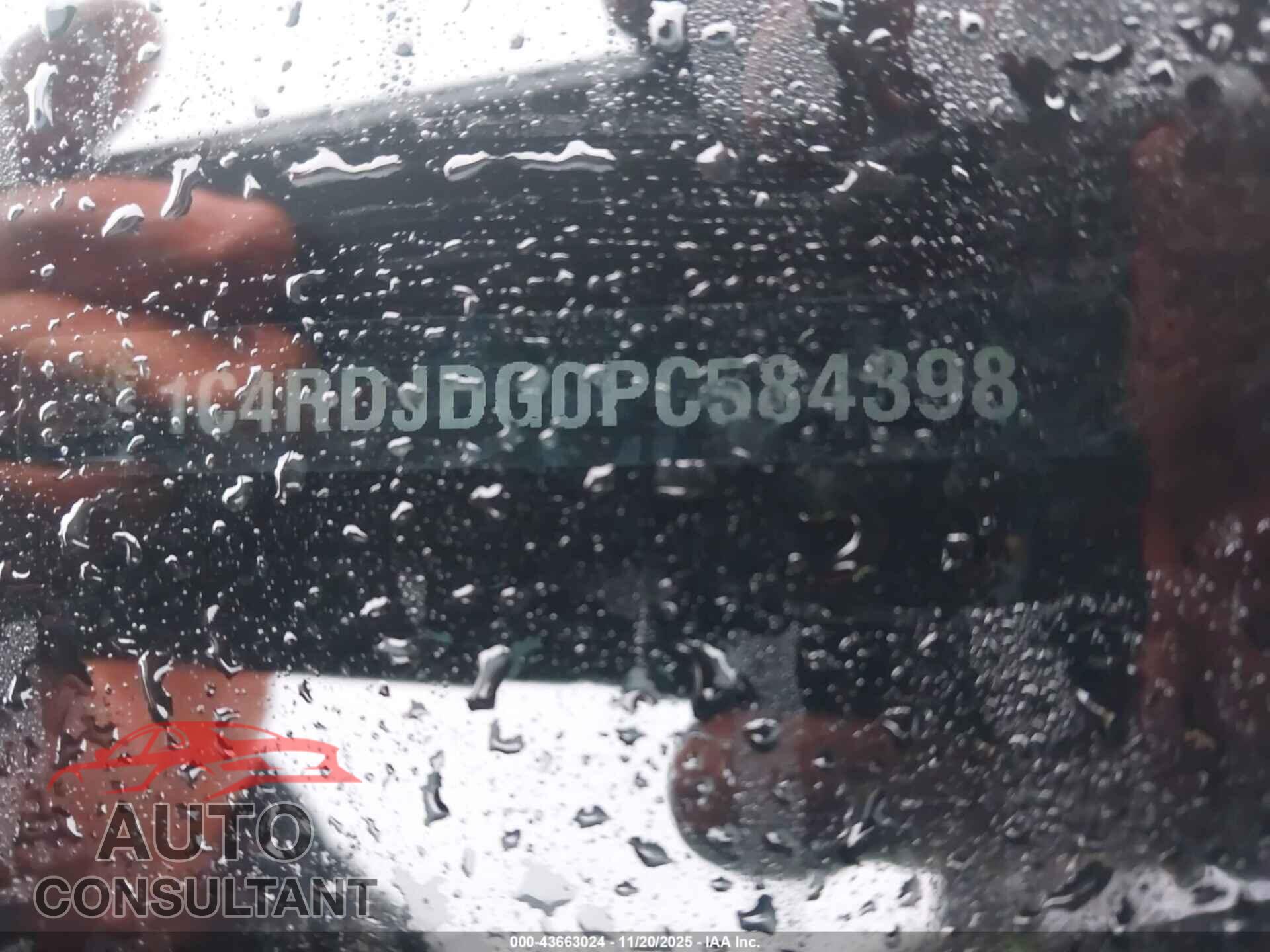DODGE DURANGO 2023 - 1C4RDJDG0PC584398