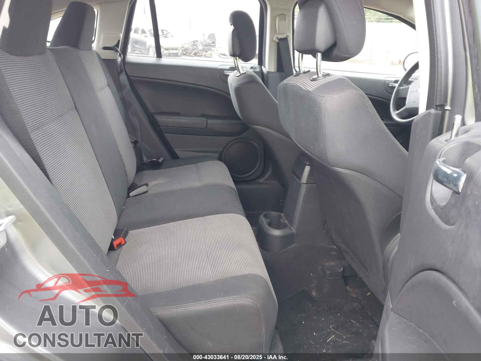 DODGE CALIBER 2012 - 1C3CDWDAXCD508470