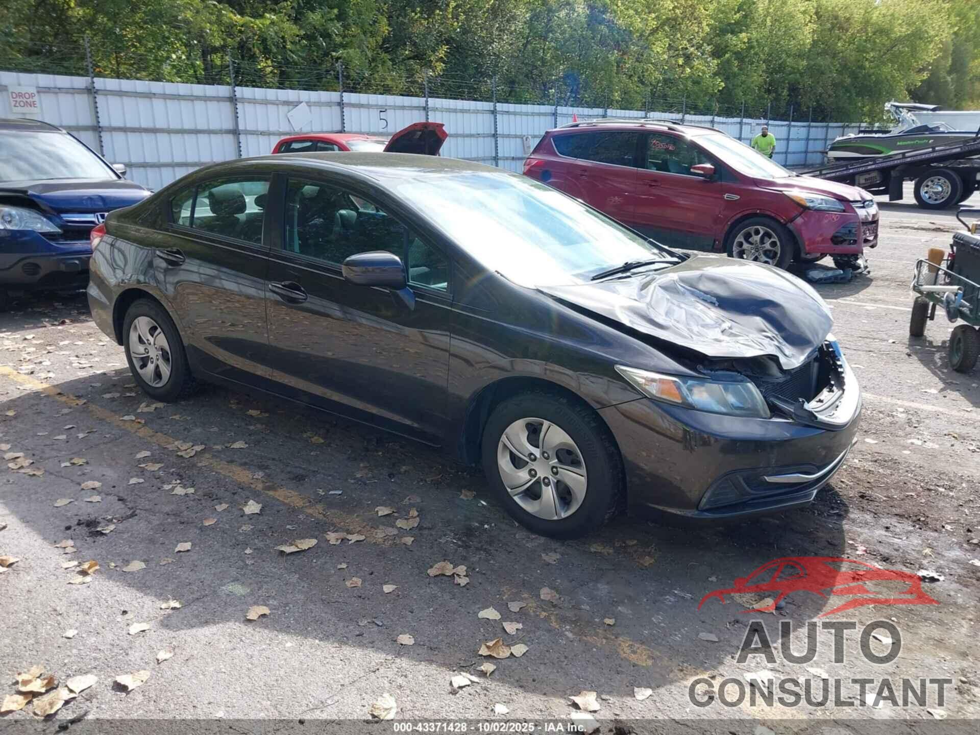 HONDA CIVIC 2014 - 2HGFB2F54EH502811