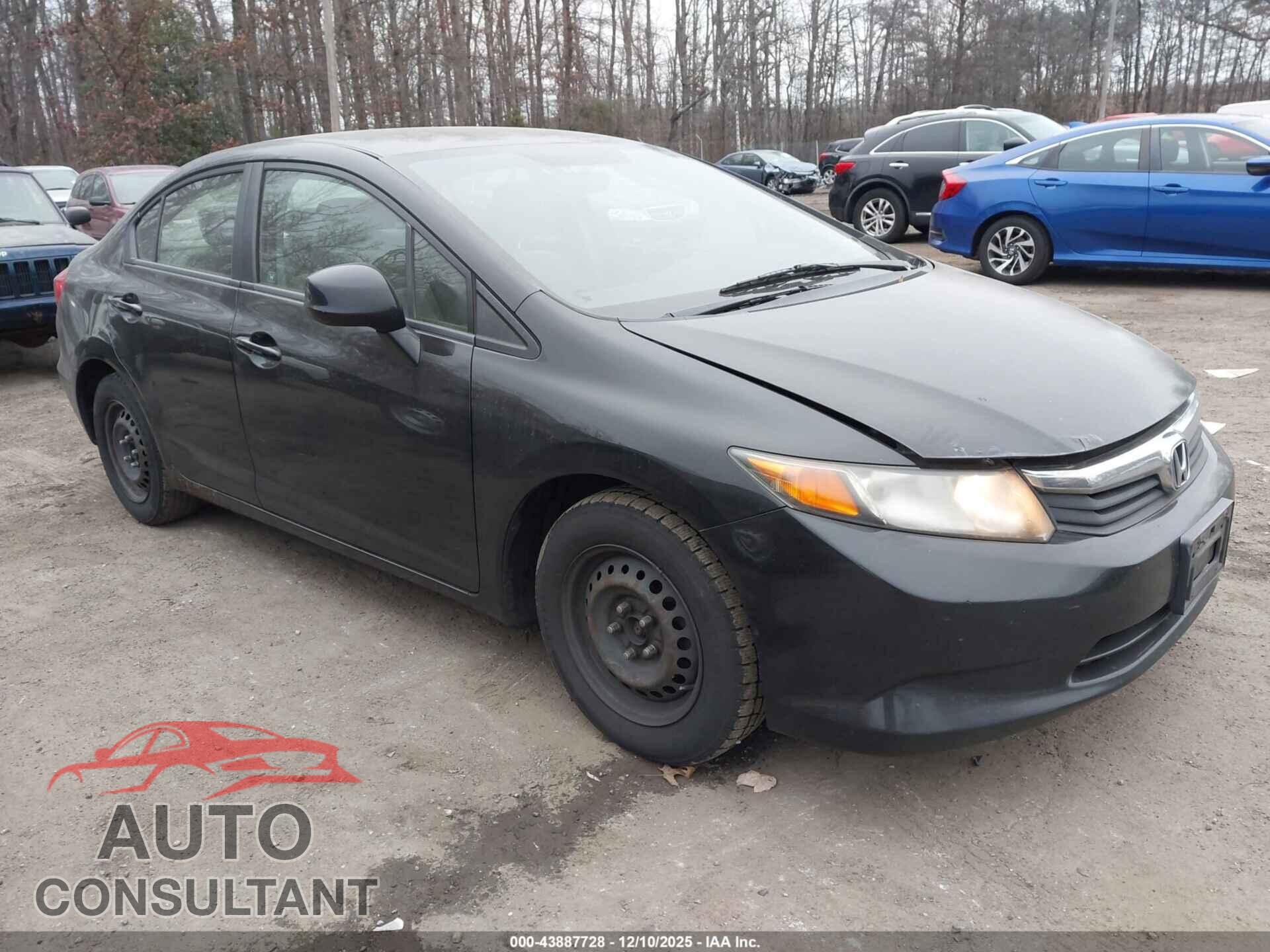HONDA CIVIC 2012 - JHMFB2F57CS005626