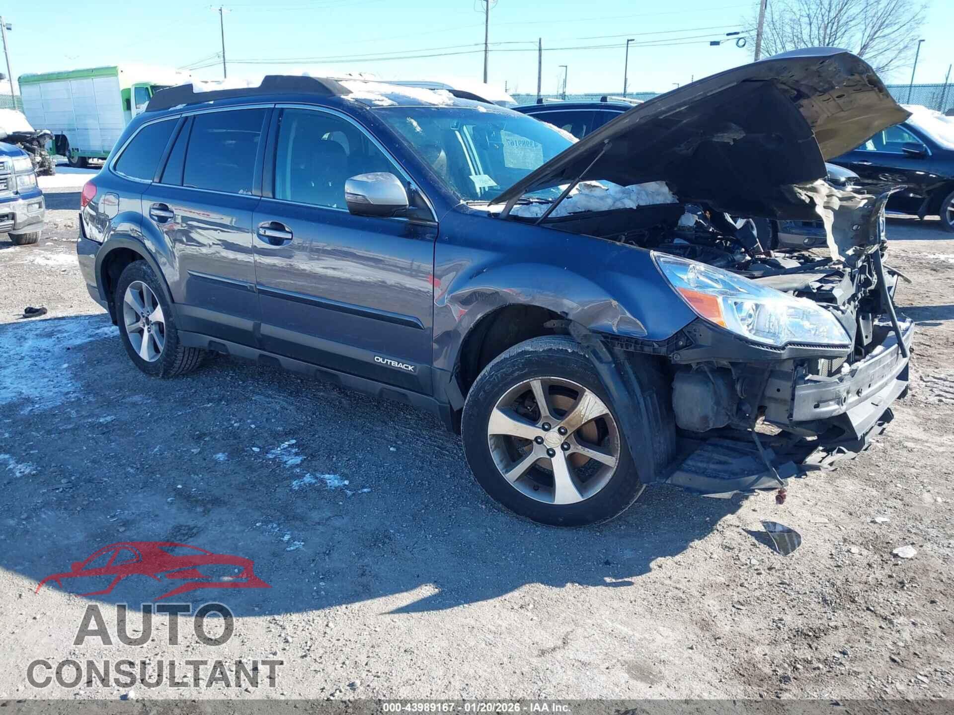 SUBARU OUTBACK 2014 - 4S4BRBPC4E3306453
