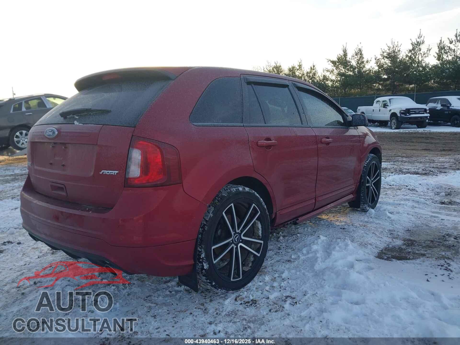 FORD EDGE 2013 - 2FMDK4AKXDBA15737