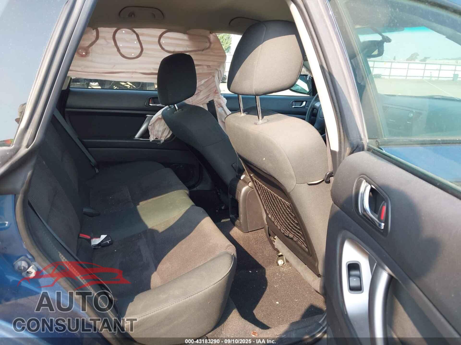 SUBARU OUTBACK 2009 - 4S4BP61C397312149