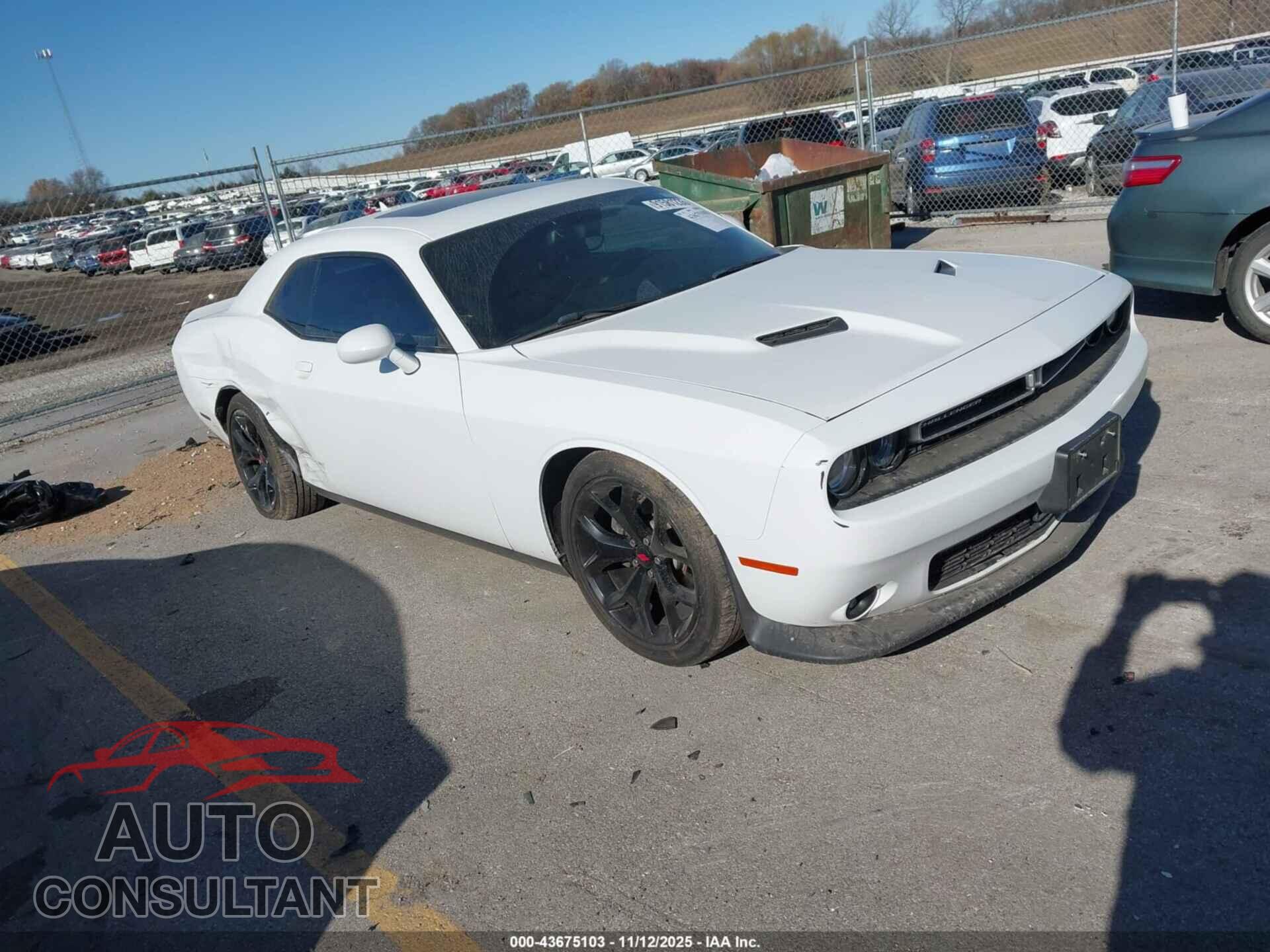 DODGE CHALLENGER 2016 - 2C3CDZAG1GH108526