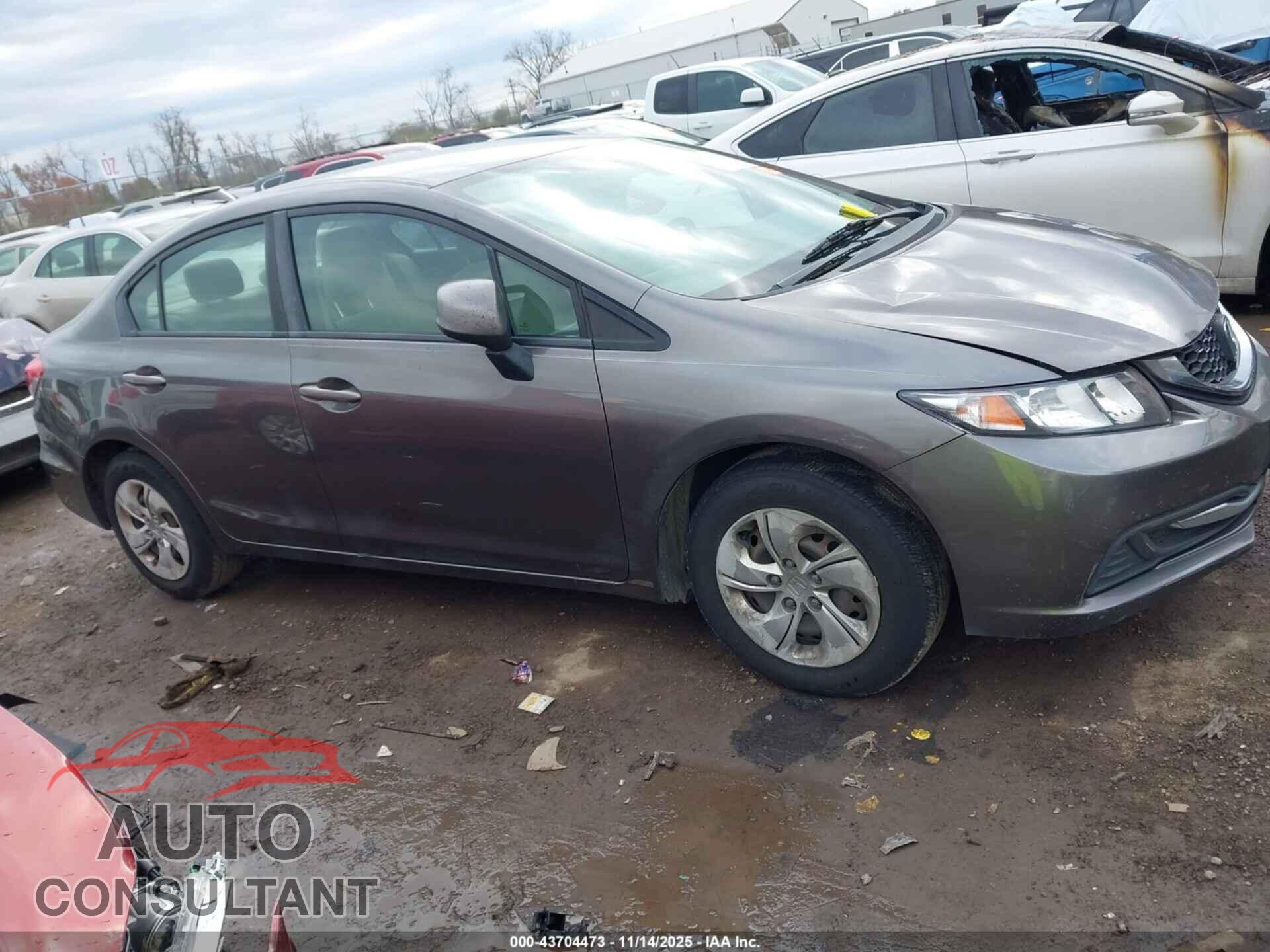 HONDA CIVIC 2013 - 19XFB2F54DE044681