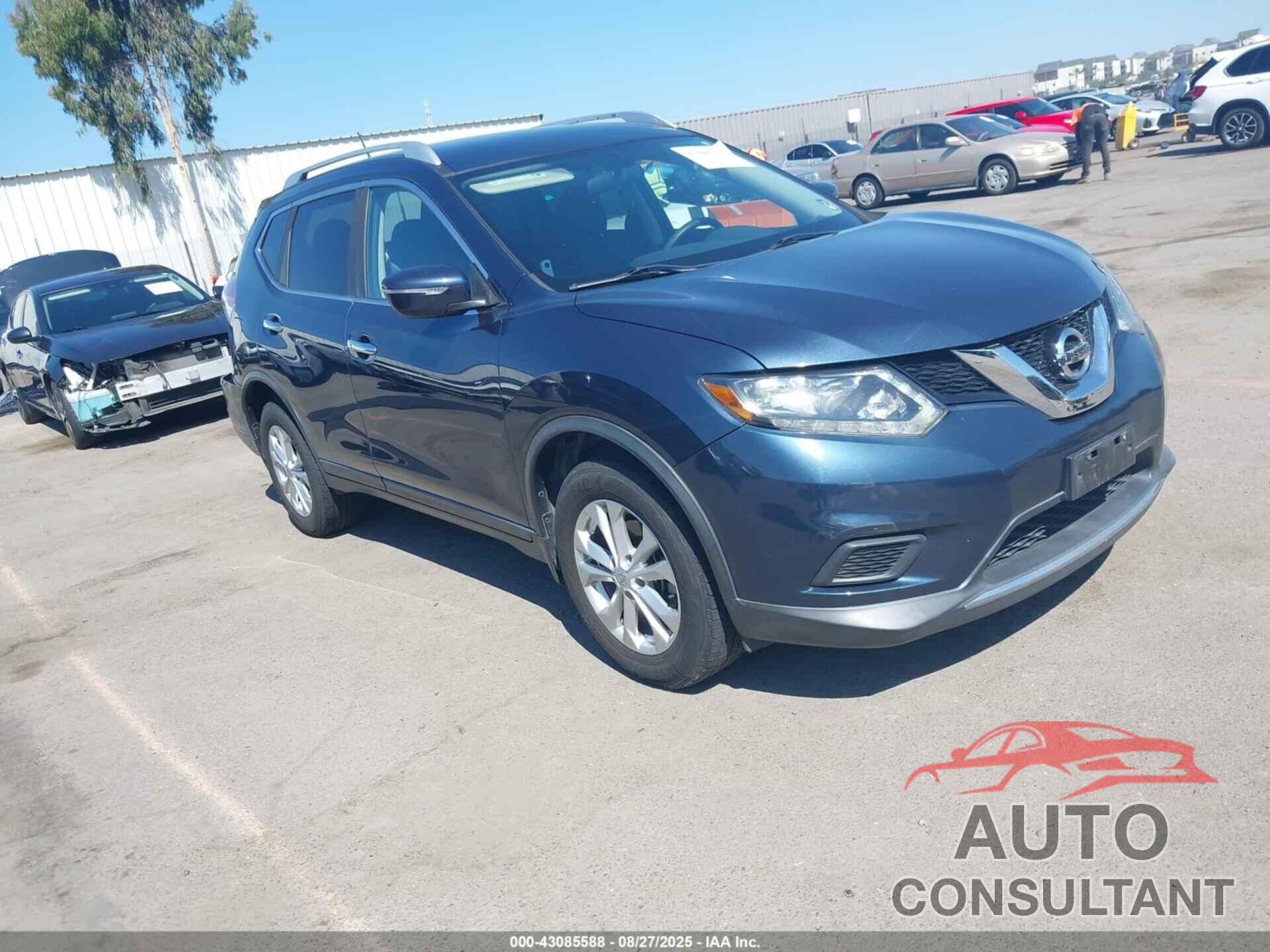 NISSAN ROGUE 2016 - KNMAT2MTXGP695133