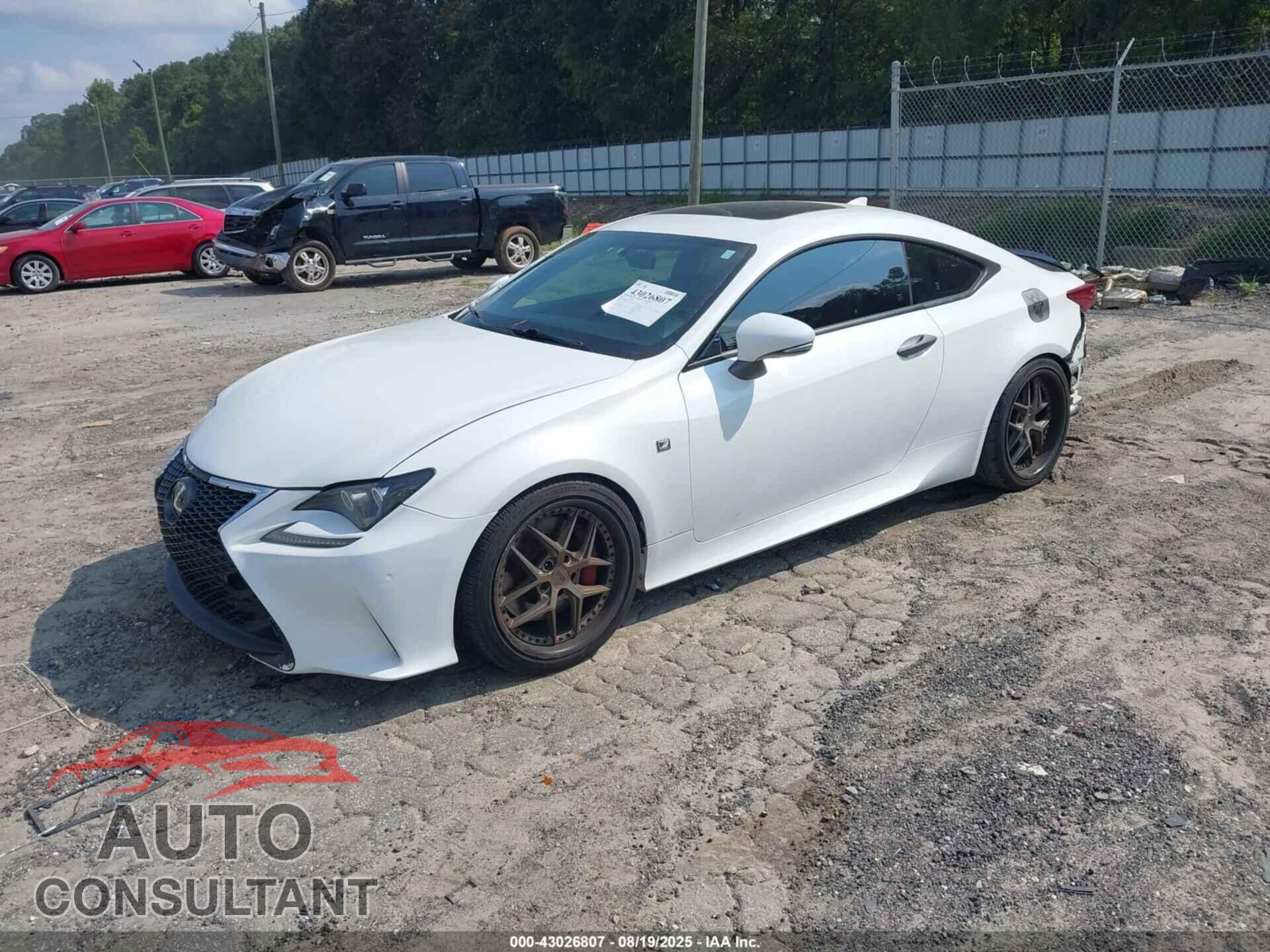 LEXUS RC 350 2016 - JTHHE5BC2G5011716