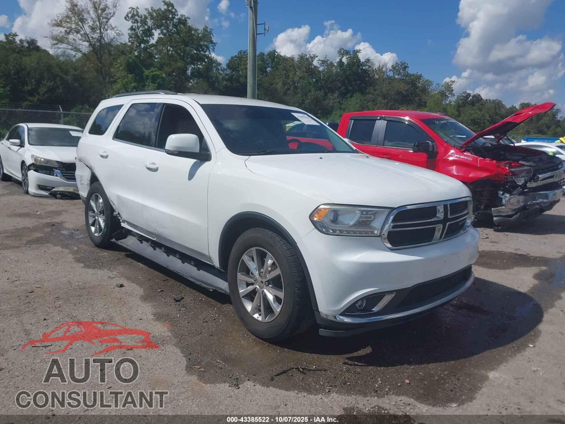 DODGE DURANGO 2015 - 1C4RDHDG0FC200613