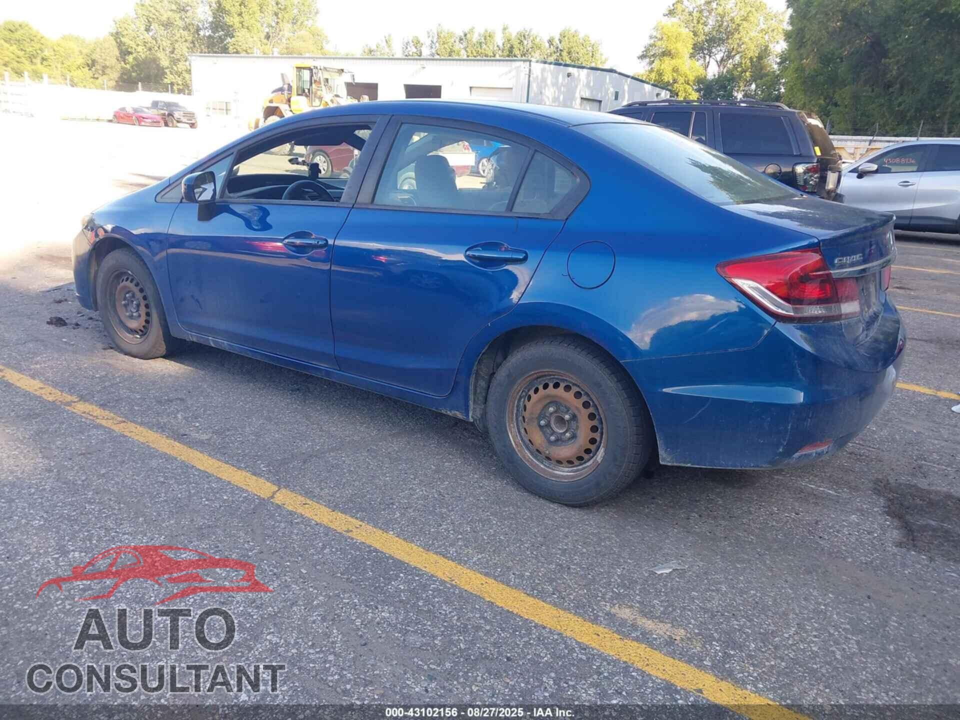HONDA CIVIC 2014 - 19XFB2F53EE024097