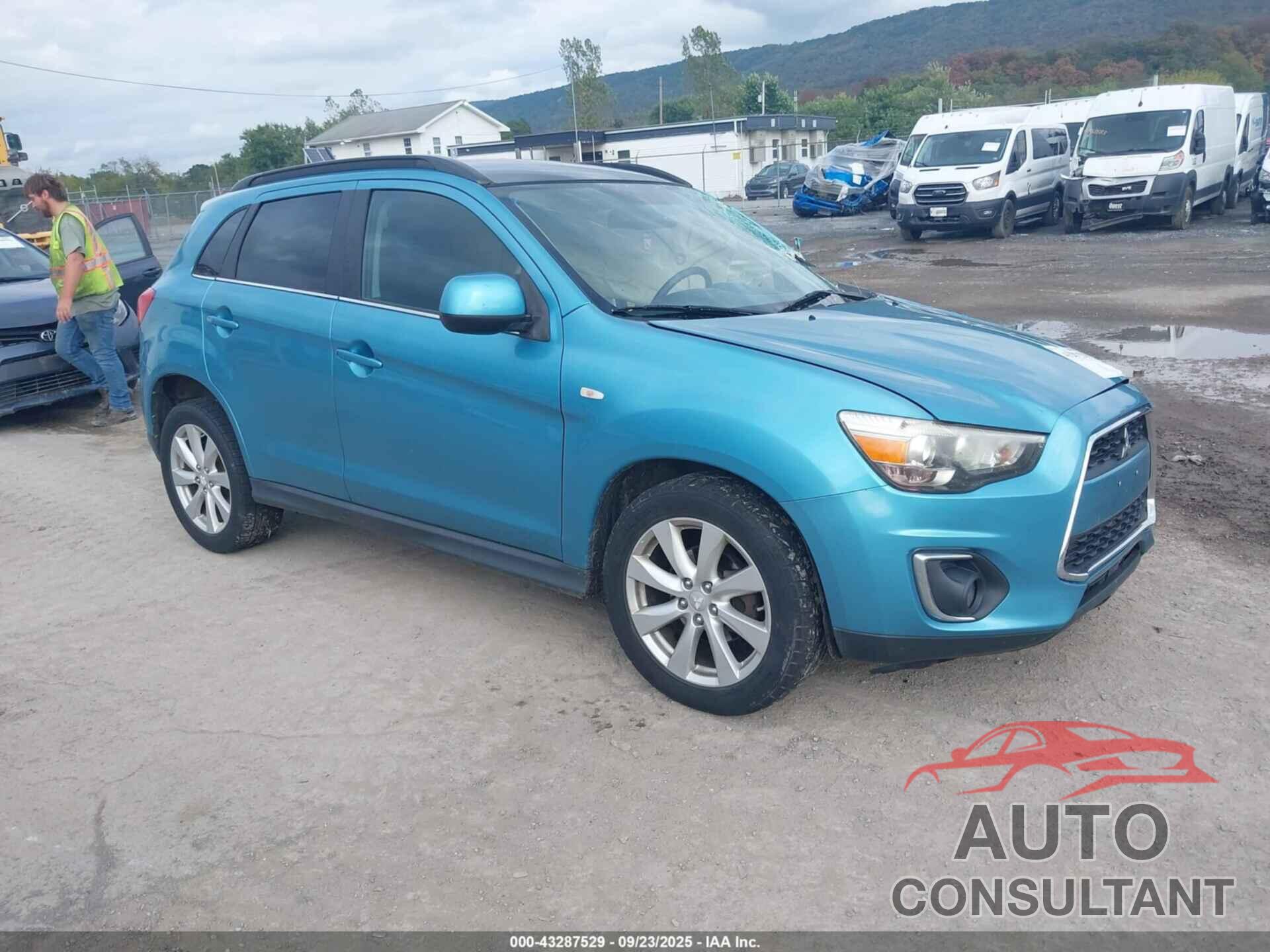 MITSUBISHI OUTLANDER SPORT 2013 - 4A4AR4AU9DE015956