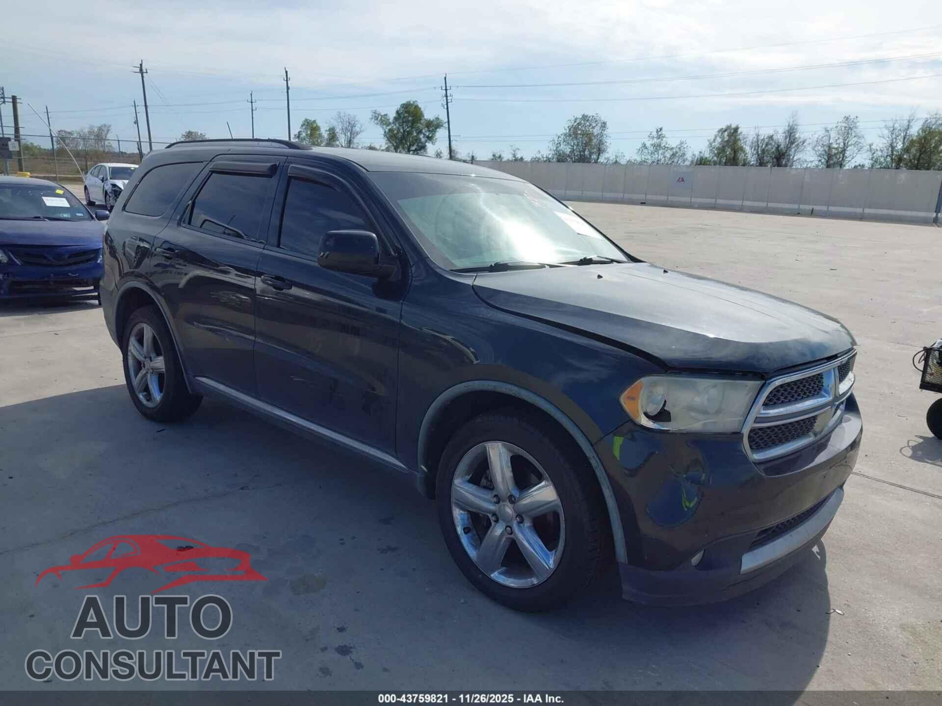 DODGE DURANGO 2012 - 1C4RDHAG9CC197453