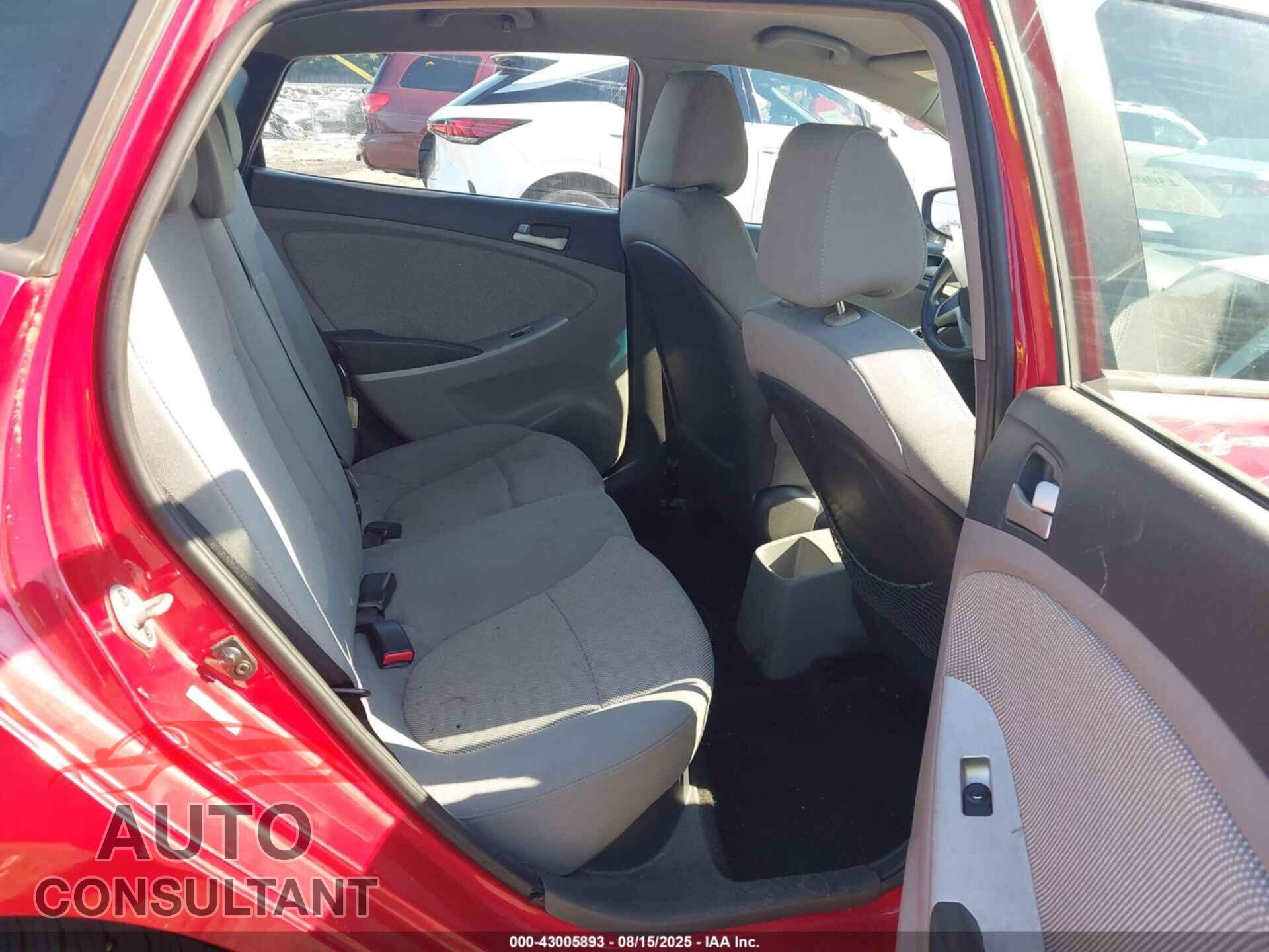 HYUNDAI ACCENT 2013 - KMHCT5AE1DU071472