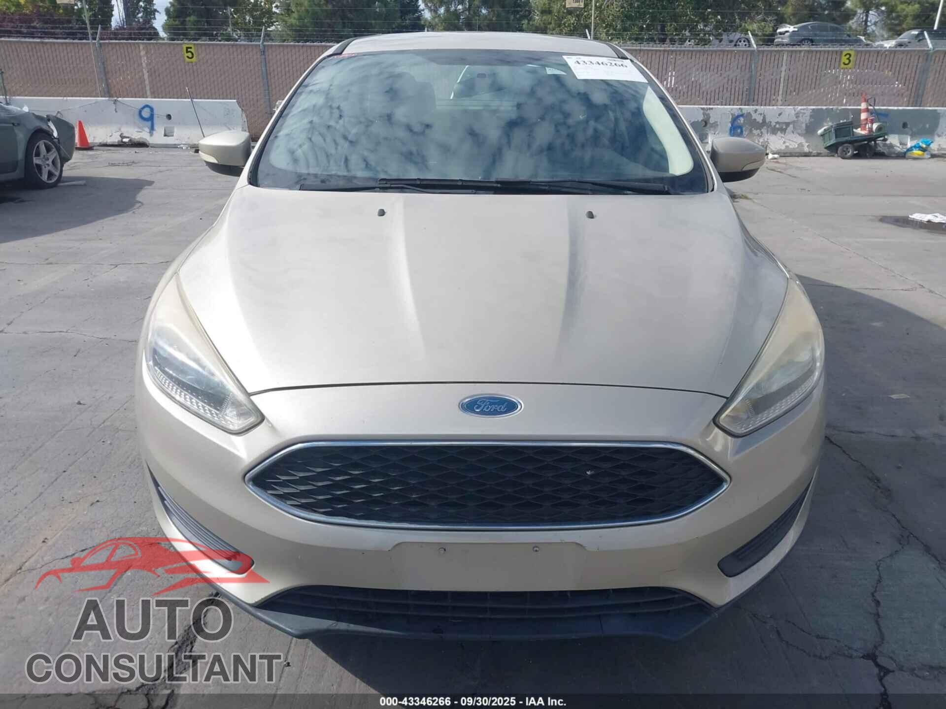 FORD FOCUS 2017 - 1FADP3F25HL333706