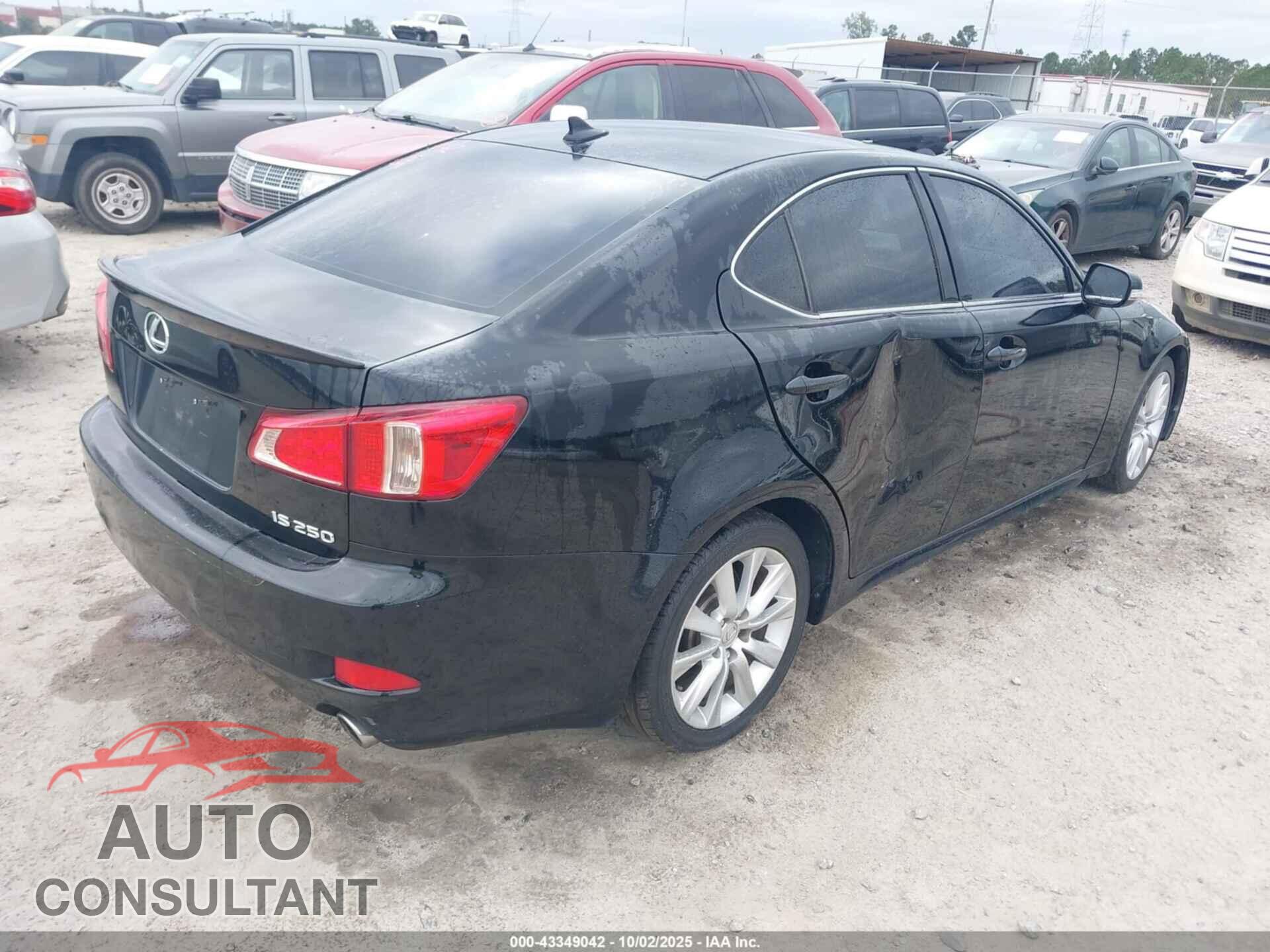LEXUS IS 250 2011 - JTHBF5C29B5151215