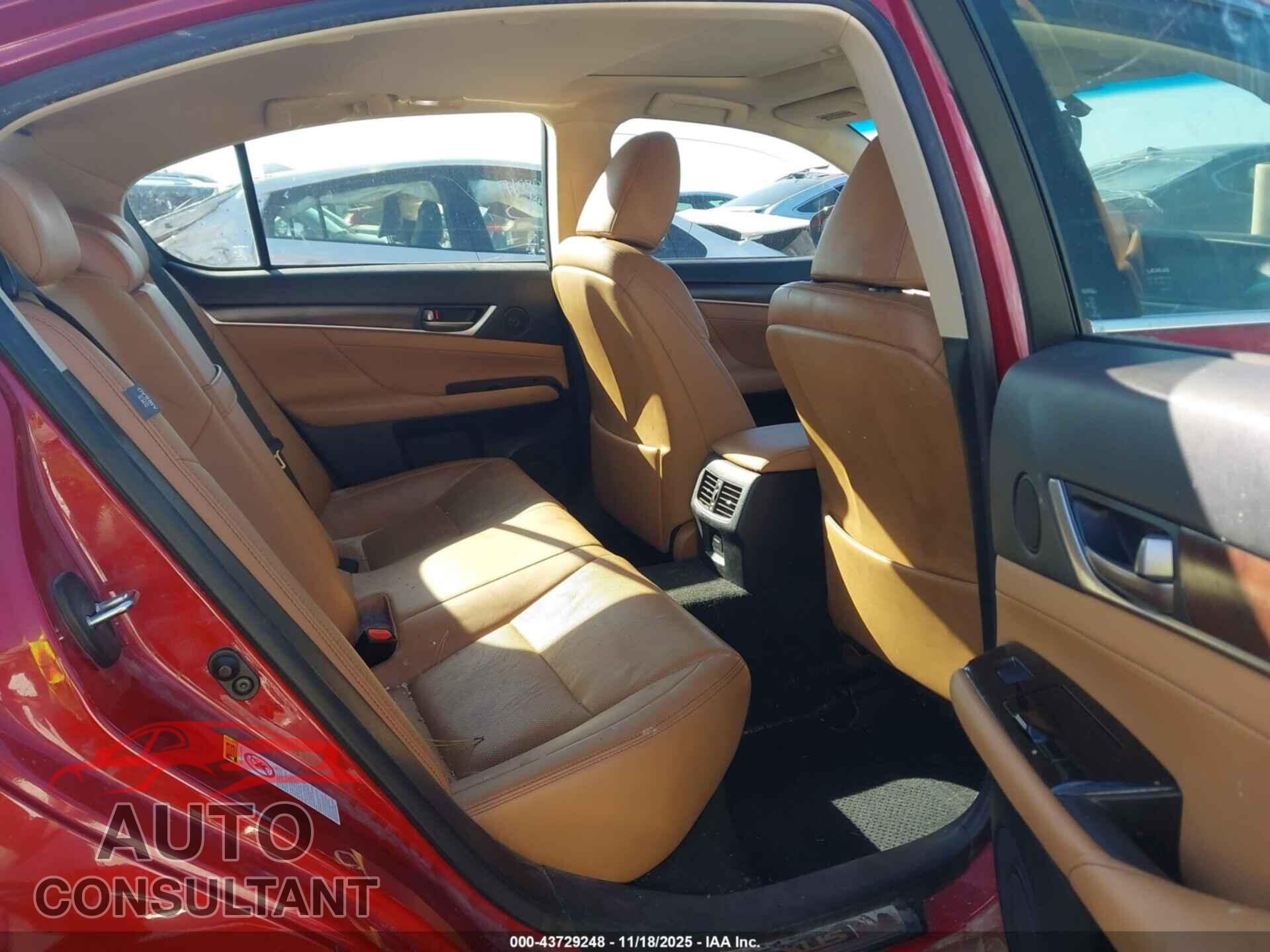 LEXUS GS 350 2015 - JTHBE1BL5FA004571