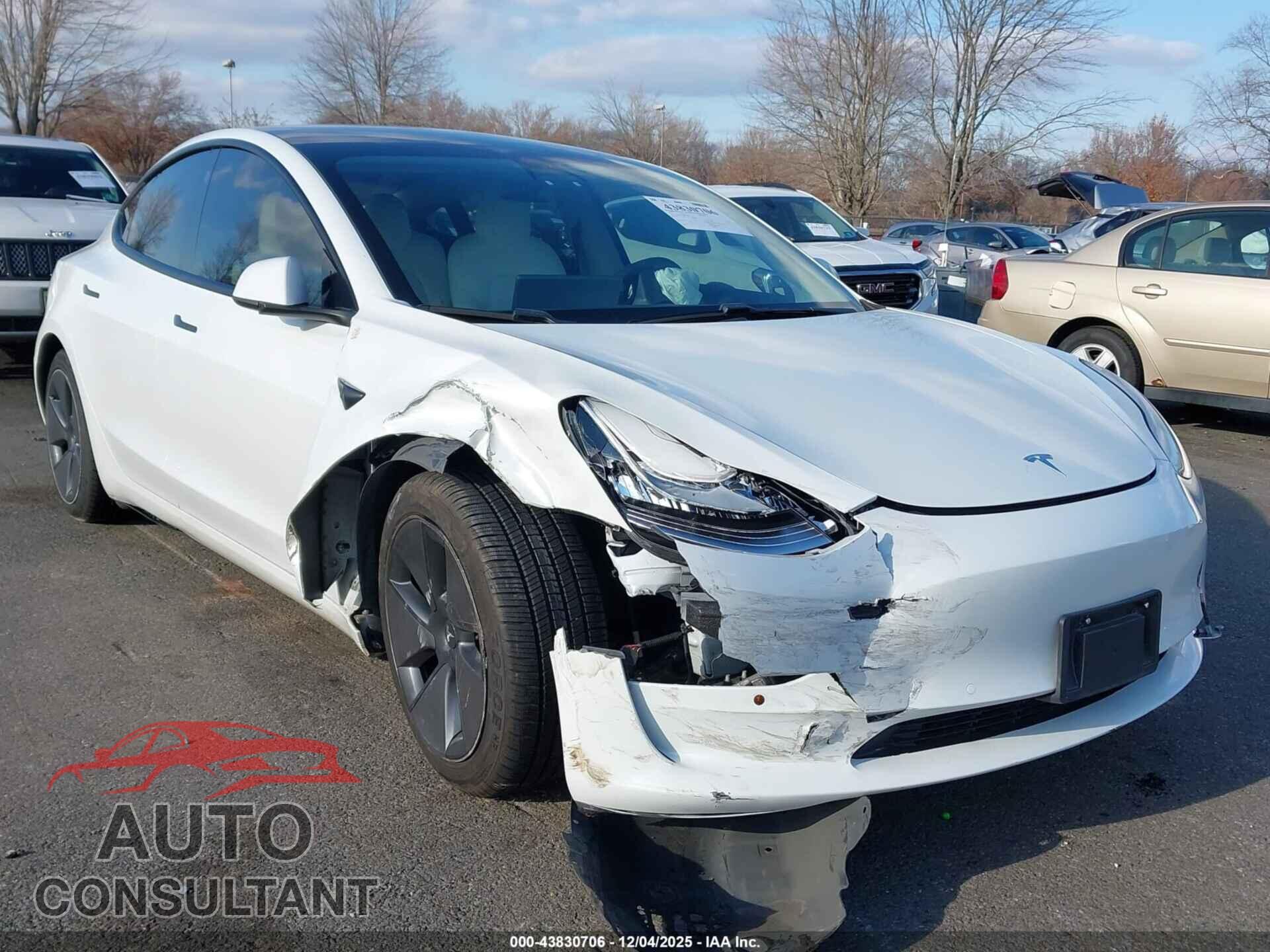 TESLA MODEL 3 2021 - 5YJ3E1EA6MF853760