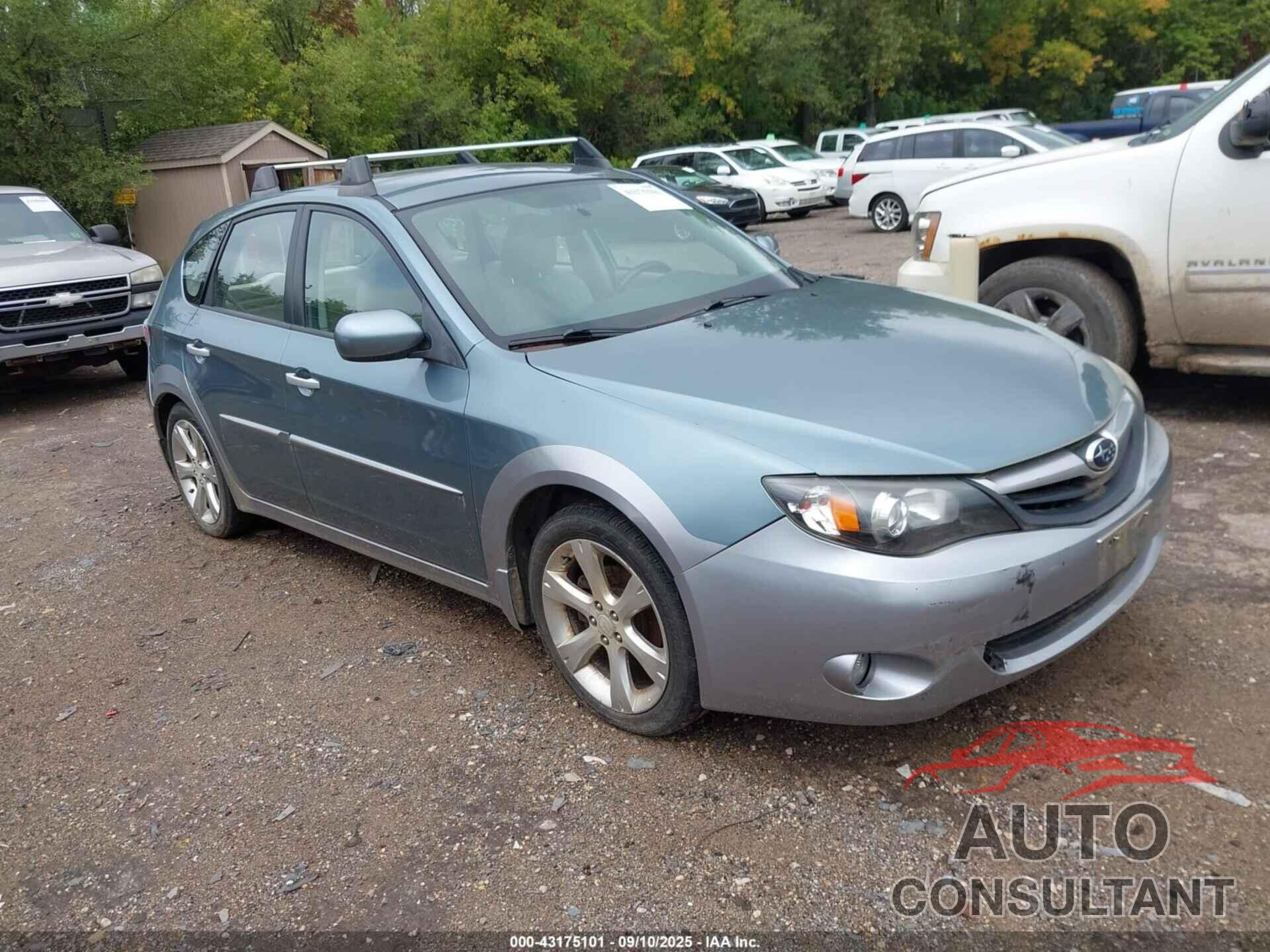 SUBARU IMPREZA OUTBACK SPORT 2010 - JF1GH6D62AH810327