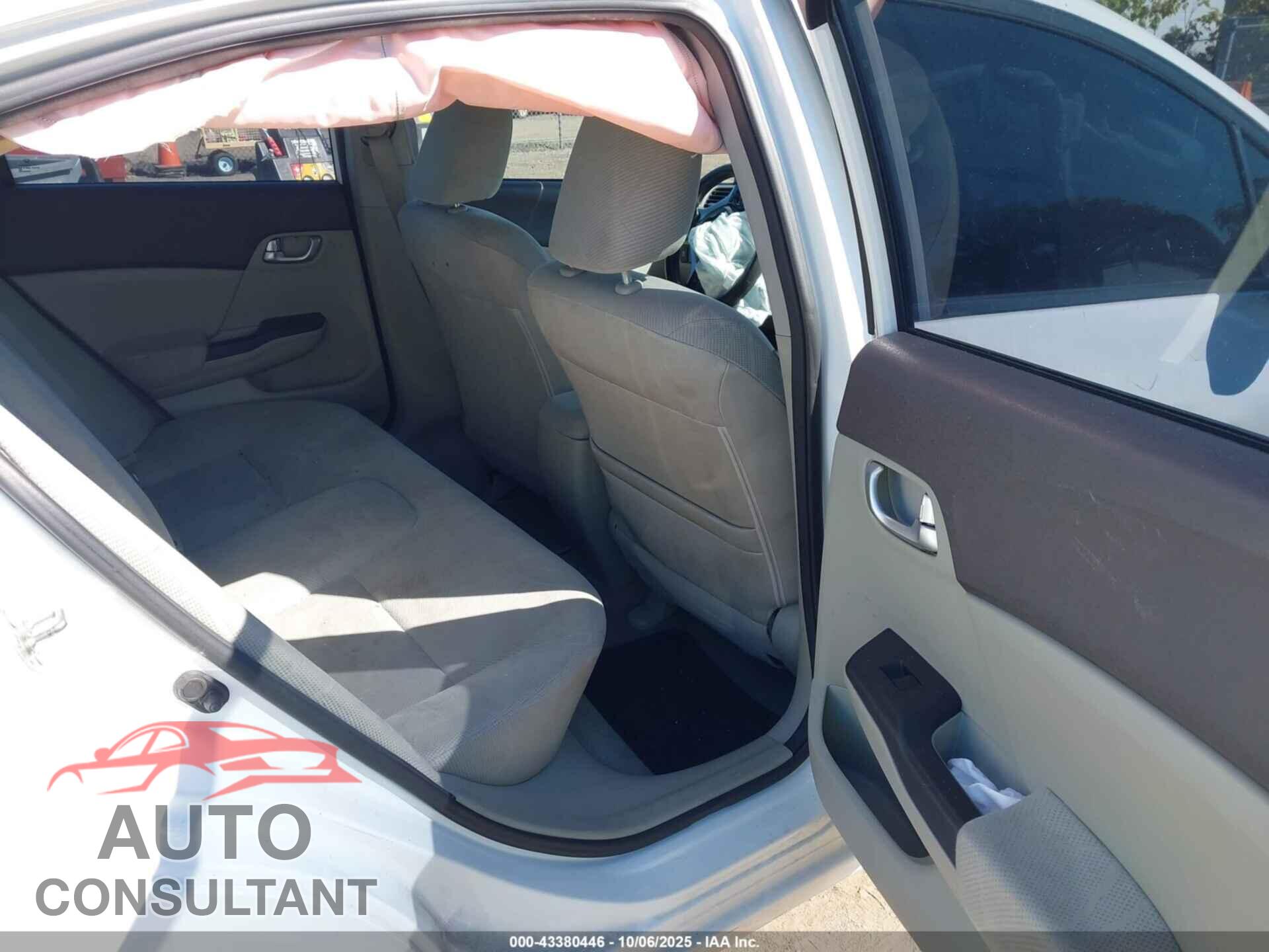 HONDA CIVIC 2012 - 2HGFB2F83CH320072