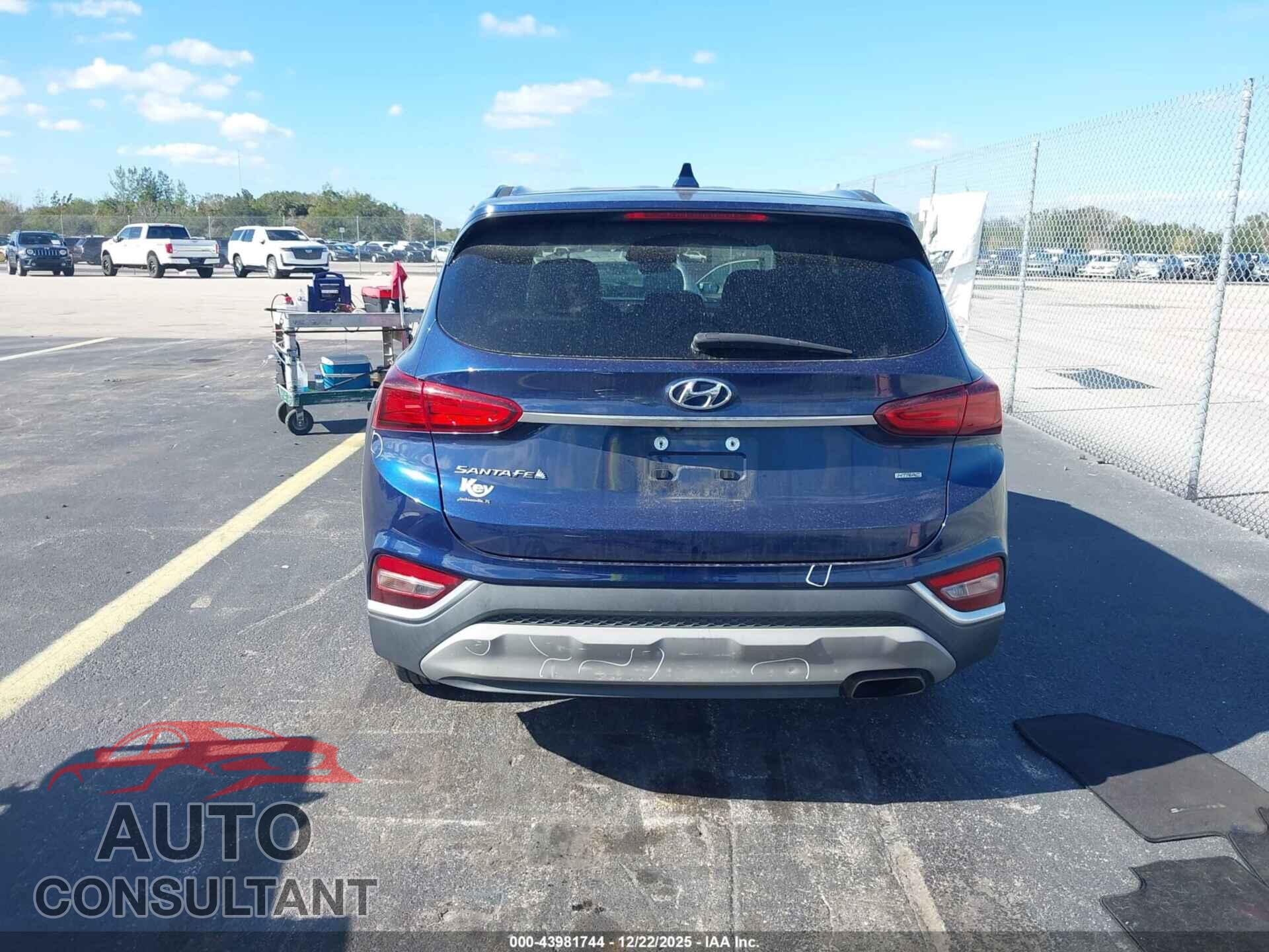HYUNDAI SANTA FE 2019 - 5NMS3CAD2KH008607