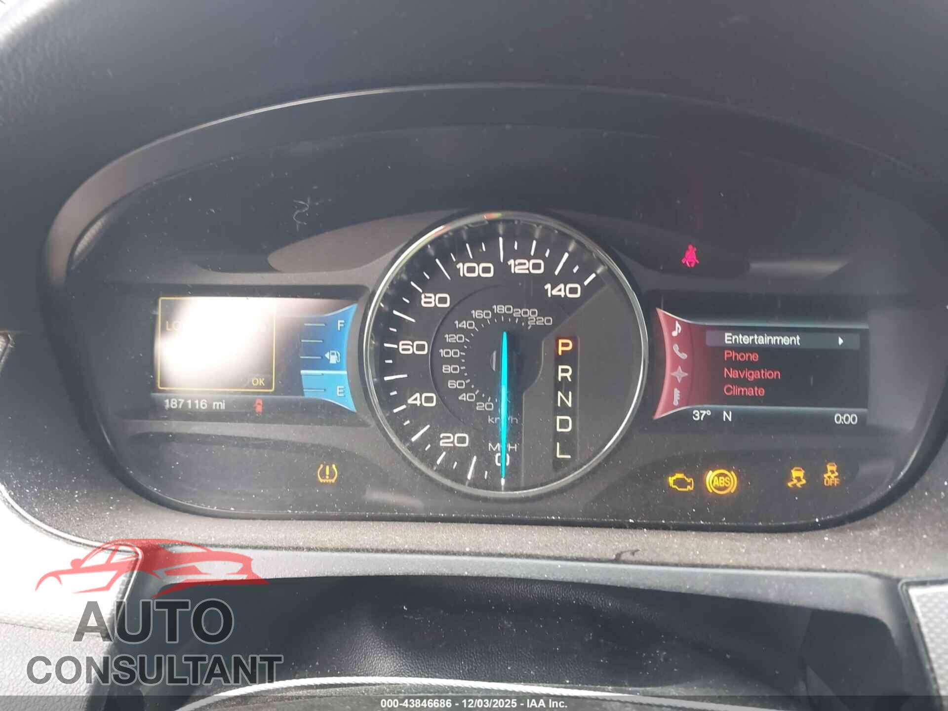FORD EDGE 2012 - 2FMDK3J99CBA87356