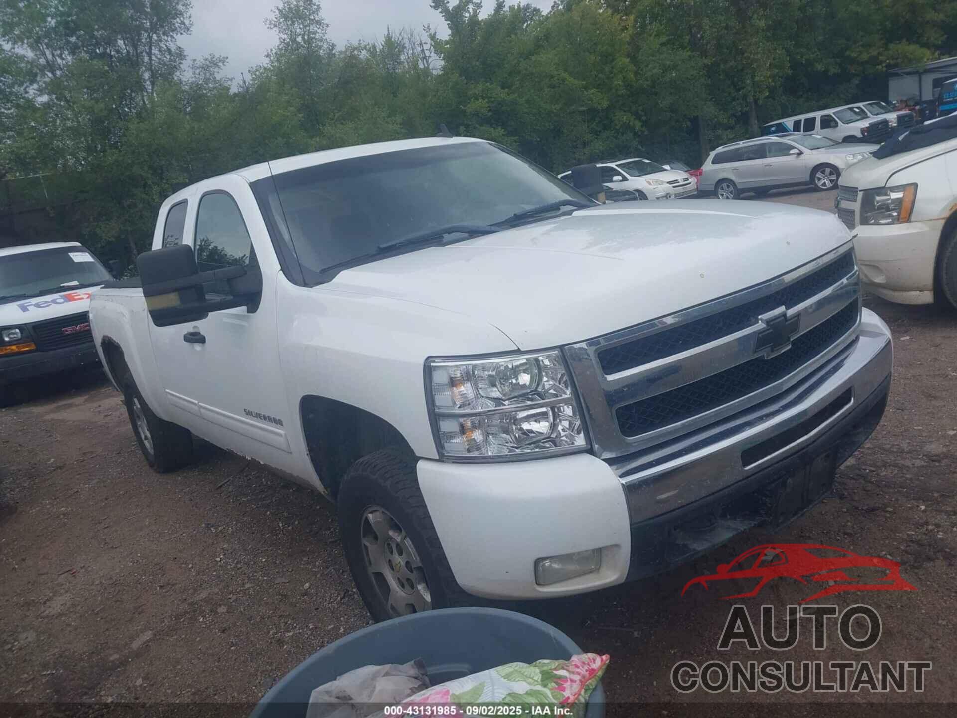 CHEVROLET SILVERADO 1500 2011 - 1GCRKSE38BZ146824
