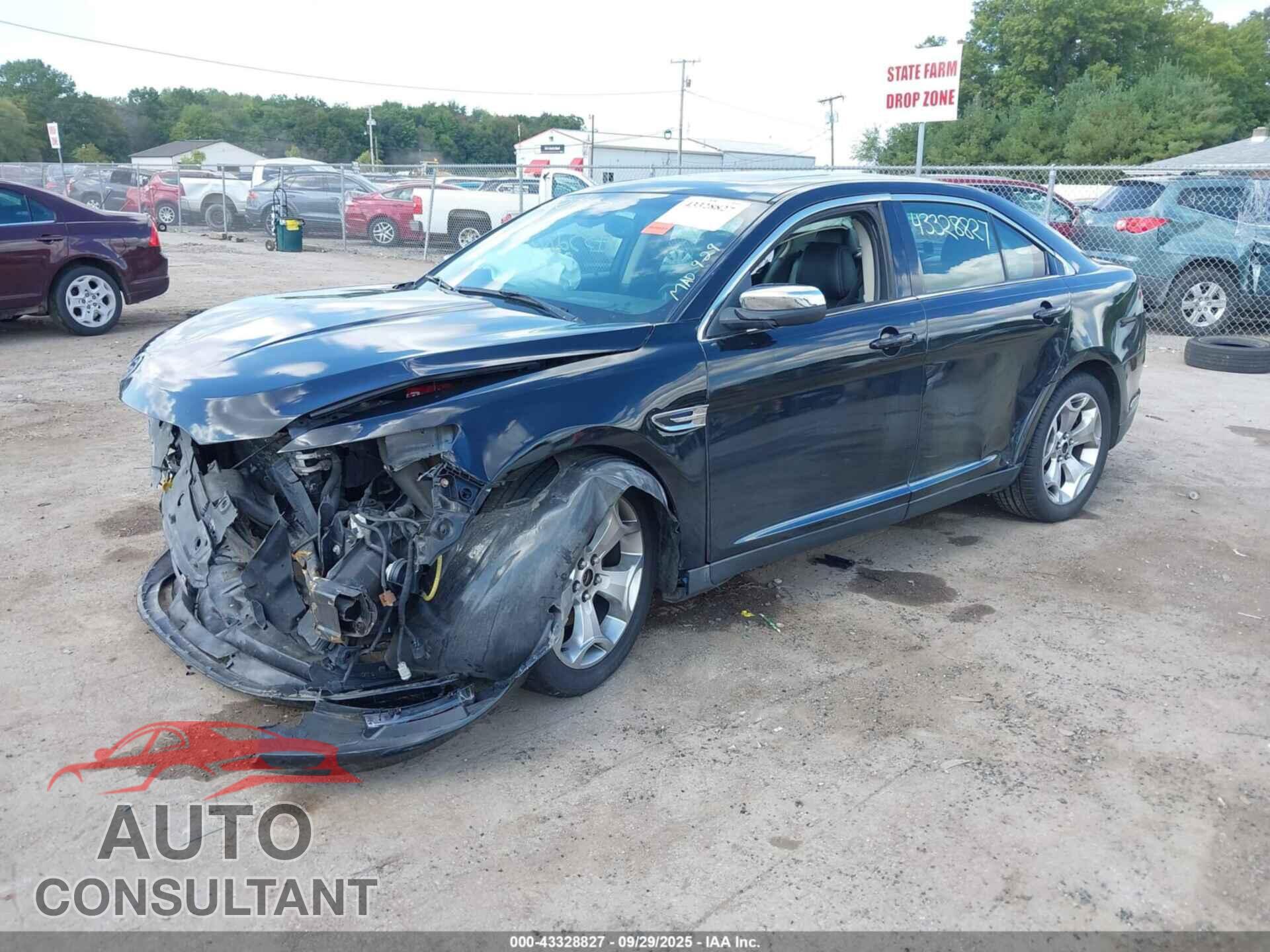 FORD TAURUS 2012 - 1FAHP2FWXCG114367