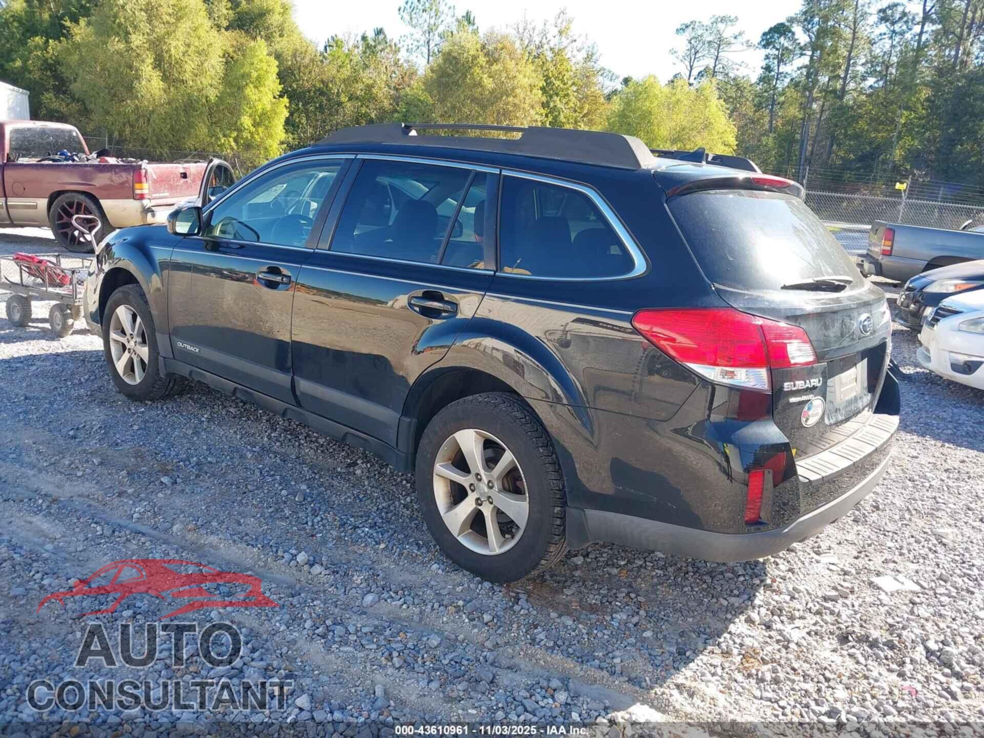 SUBARU OUTBACK 2014 - 4S4BRBLC3E3325971