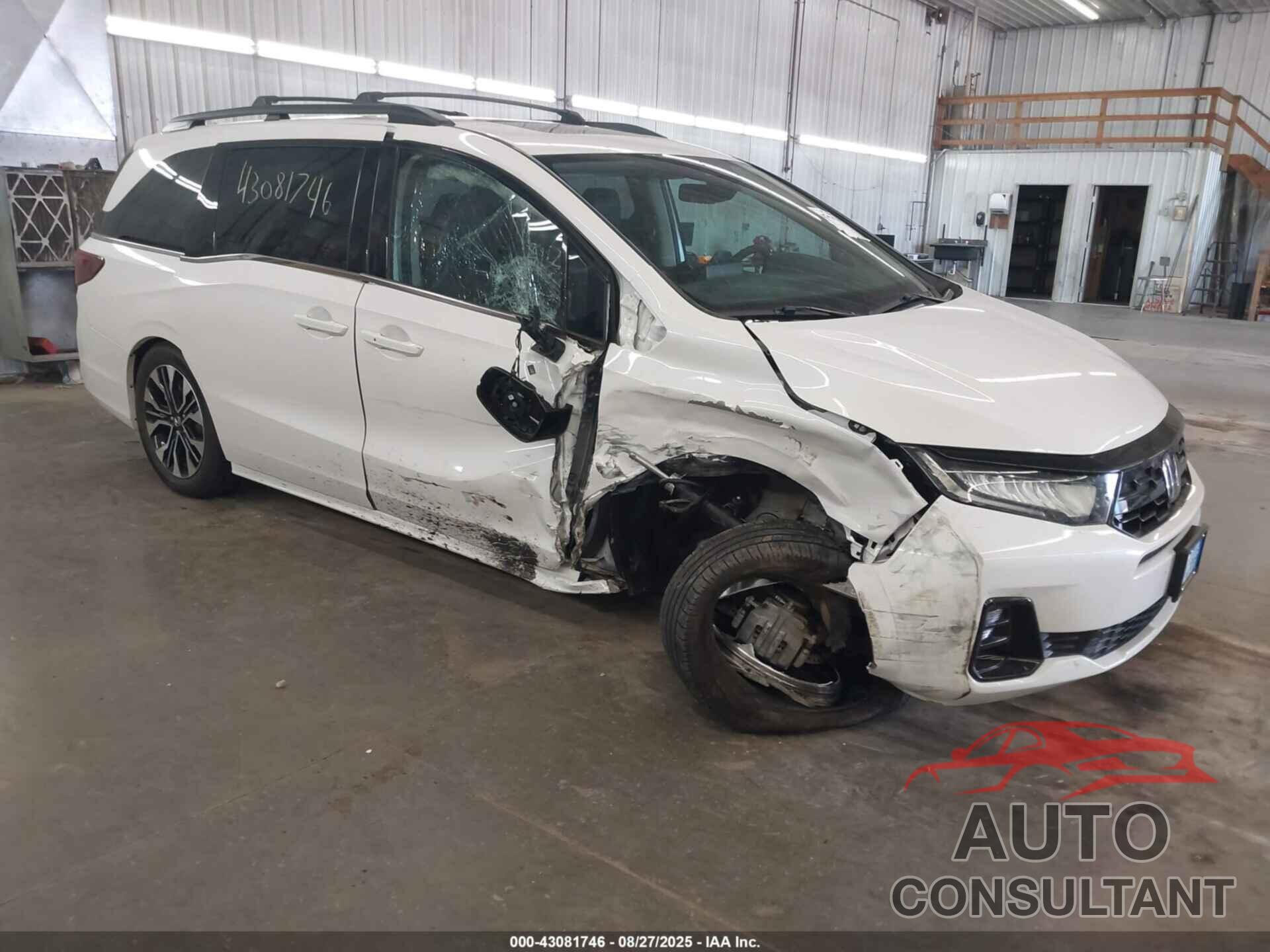 HONDA ODYSSEY 2025 - 5FNRL6H93SB020882
