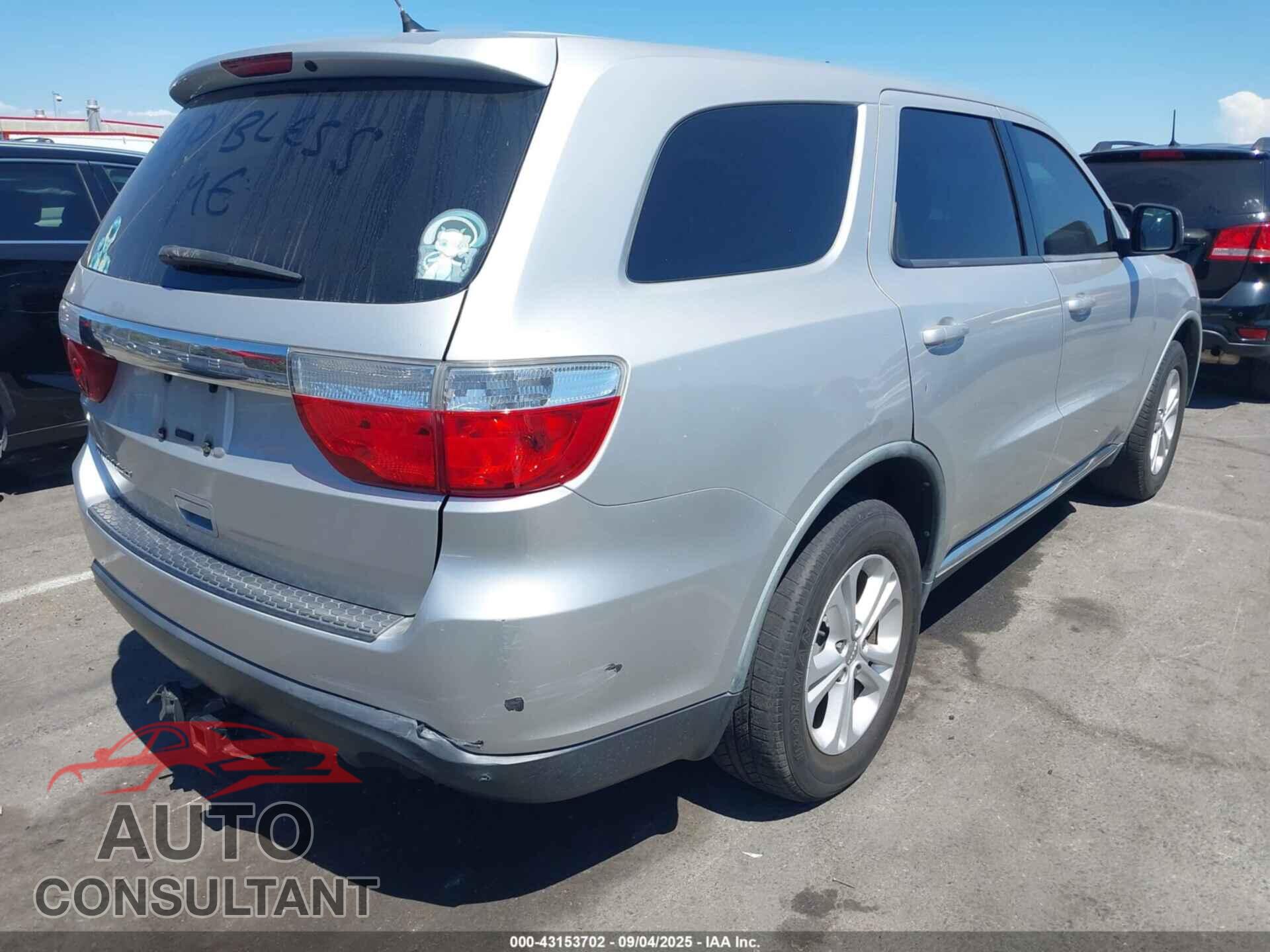 DODGE DURANGO 2012 - 1C4RDHAG1CC197432