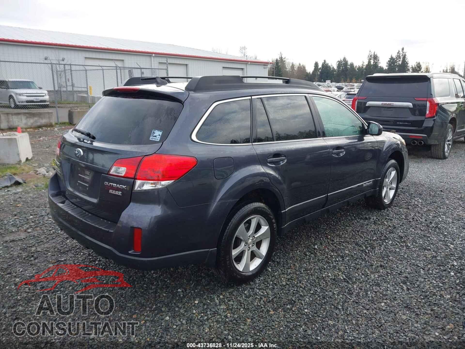 SUBARU OUTBACK 2013 - 4S4BRBKC0D3237721