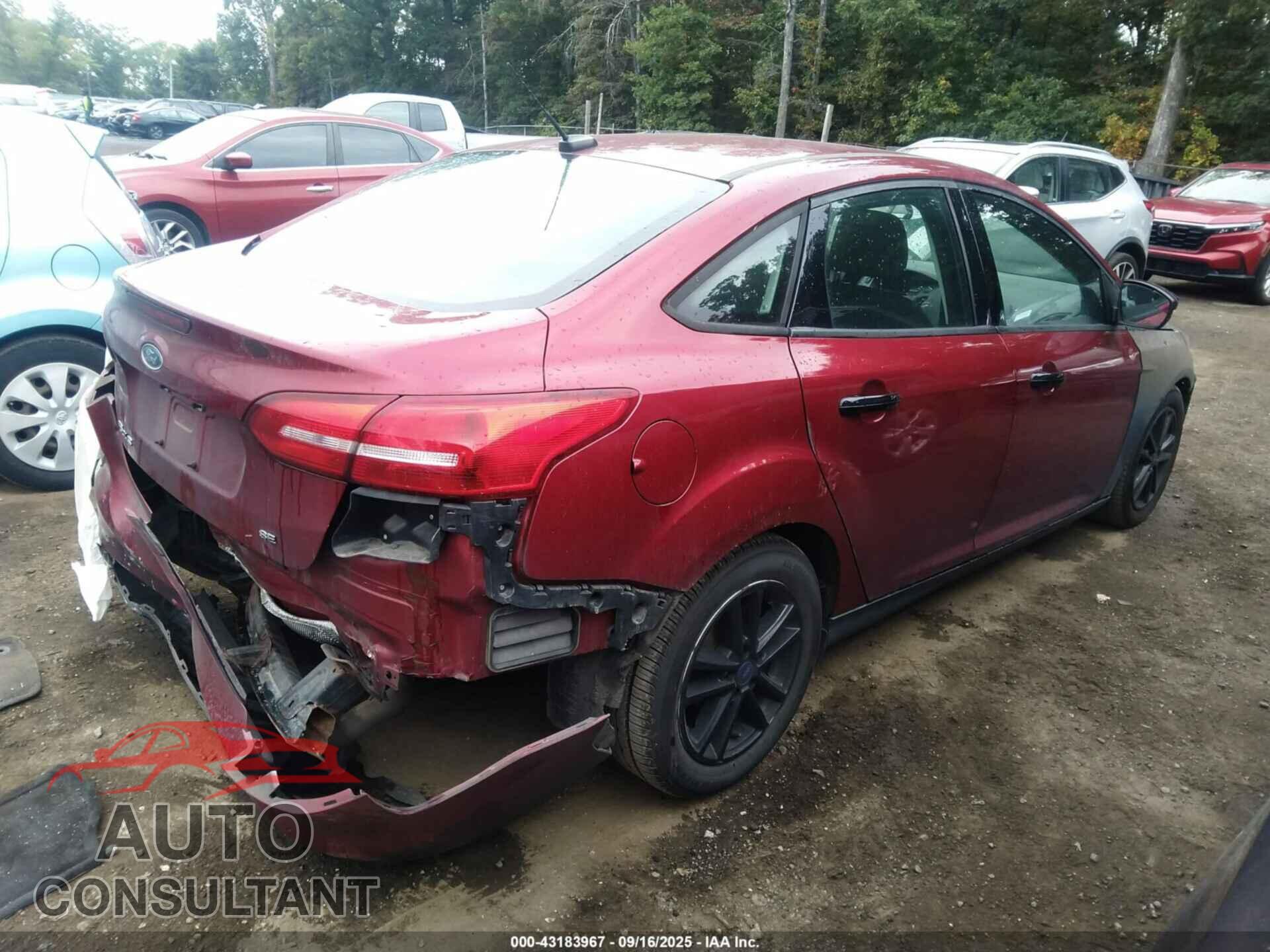FORD FOCUS 2017 - 1FADP3F26HL281132