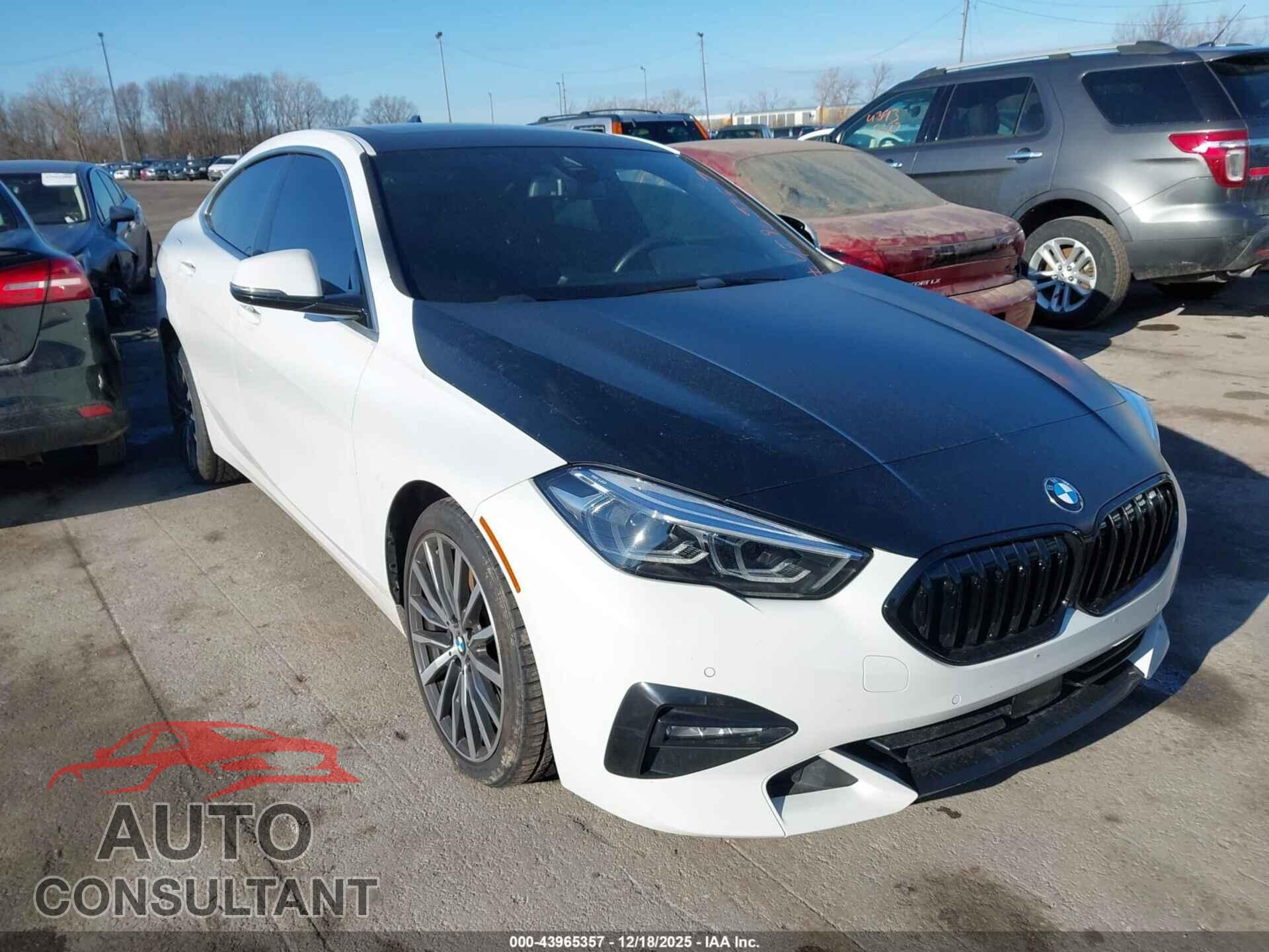 BMW 228I GRAN COUPE 2021 - WBA73AK07M7J54031