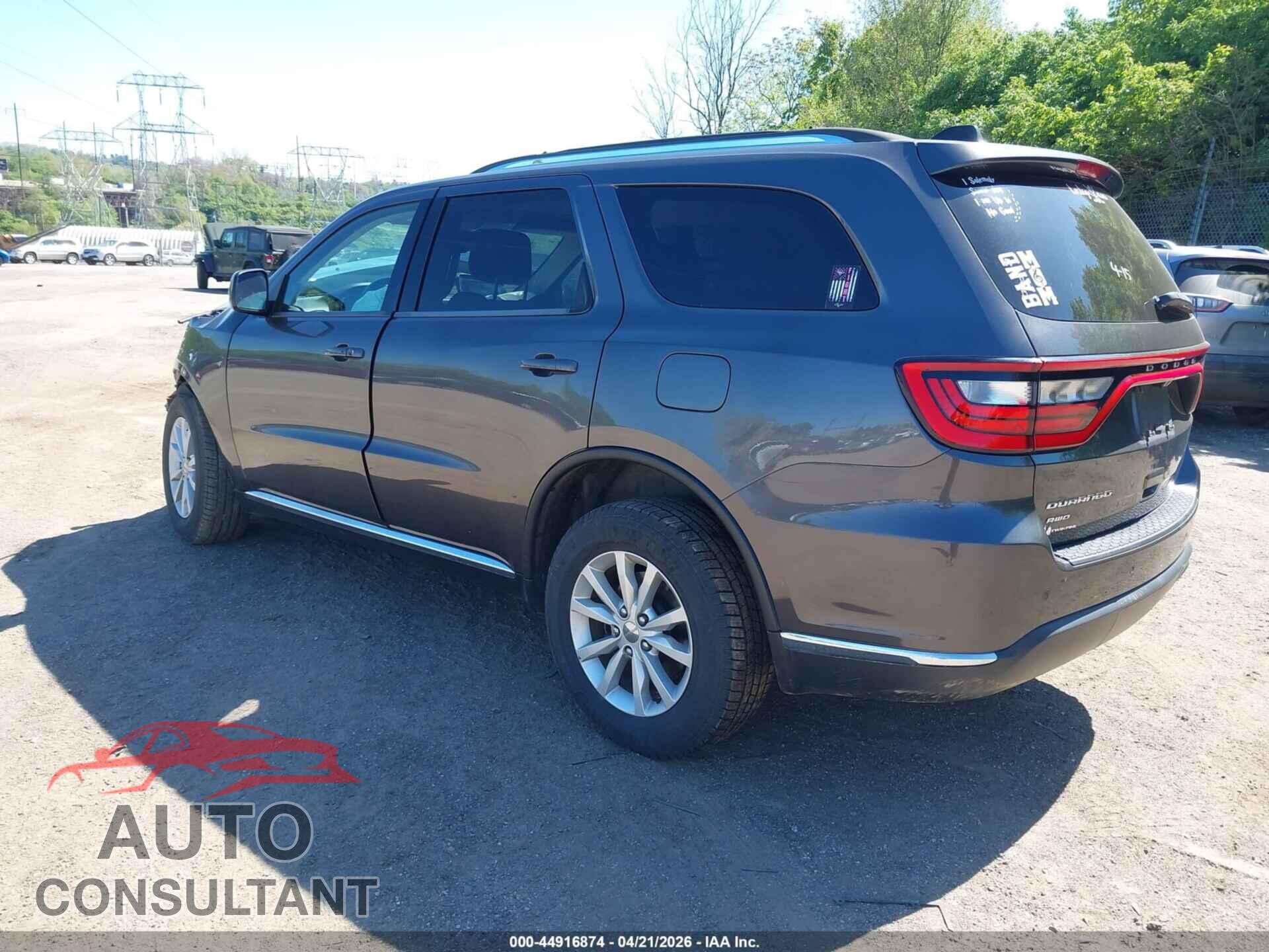 DODGE DURANGO 2015 - 1C4RDJAG3FC148325