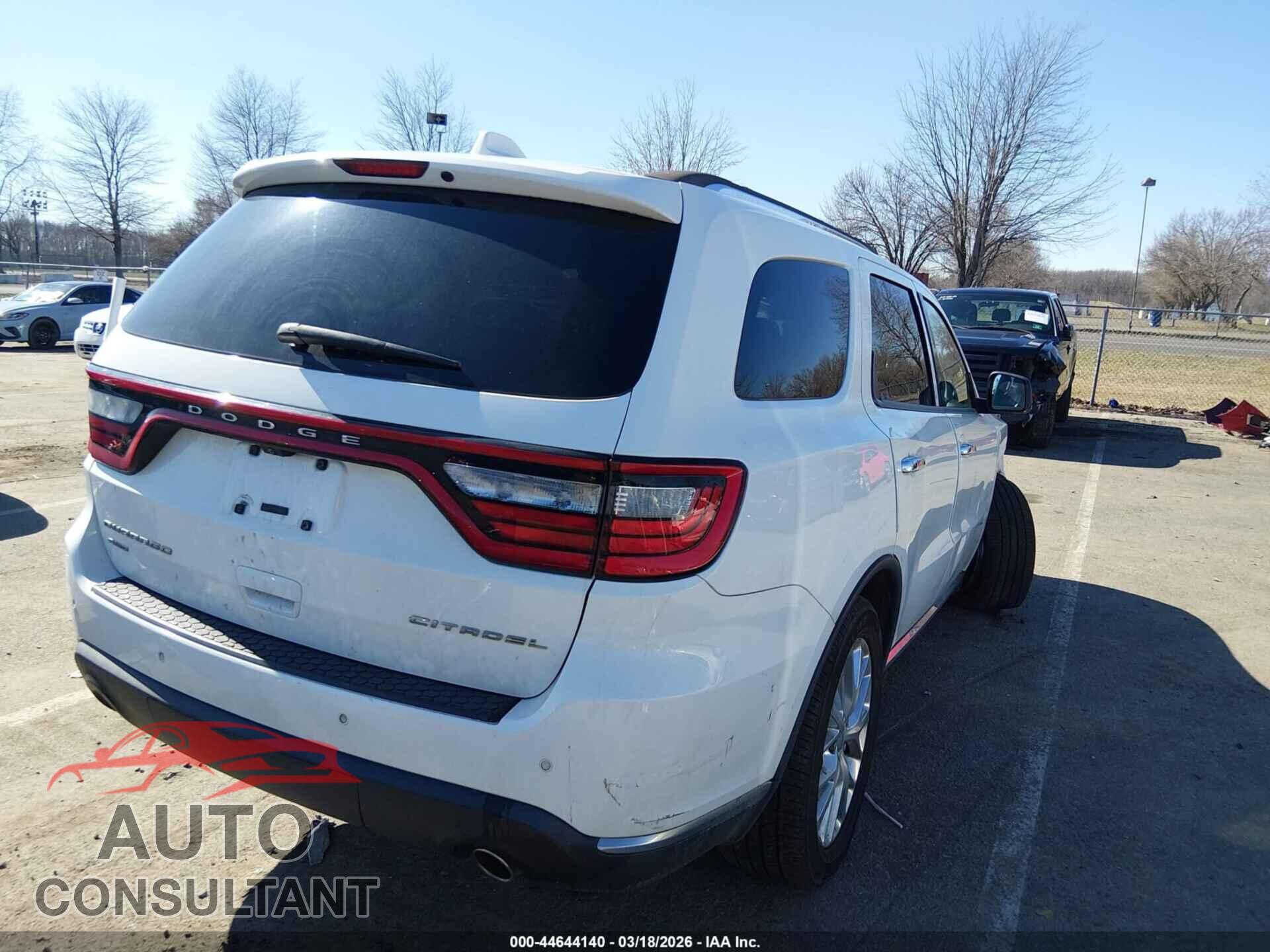 DODGE DURANGO 2014 - 1C4RDJEGXEC563537