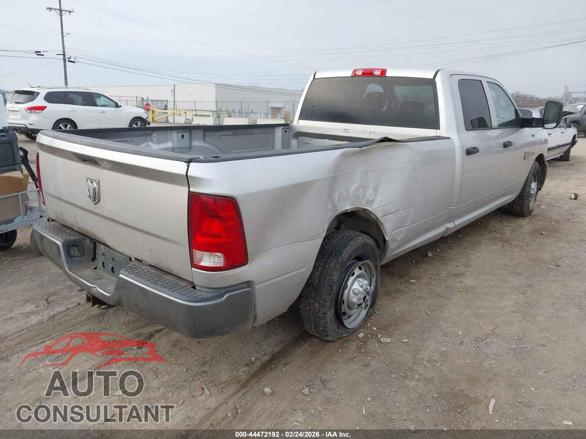 DODGE RAM 2500 2010 - 3D7TP2CT8AG149155