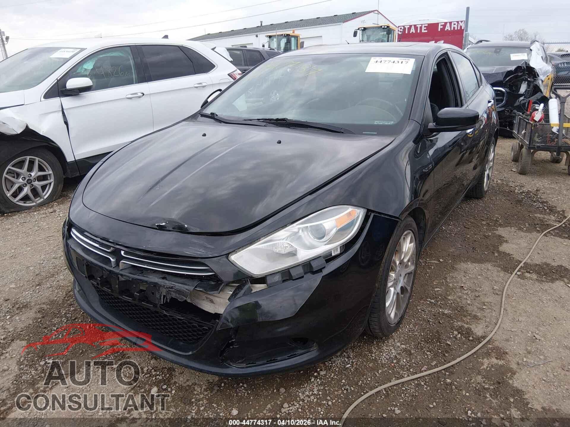 DODGE DART 2013 - 1C3CDFCA9DD335723