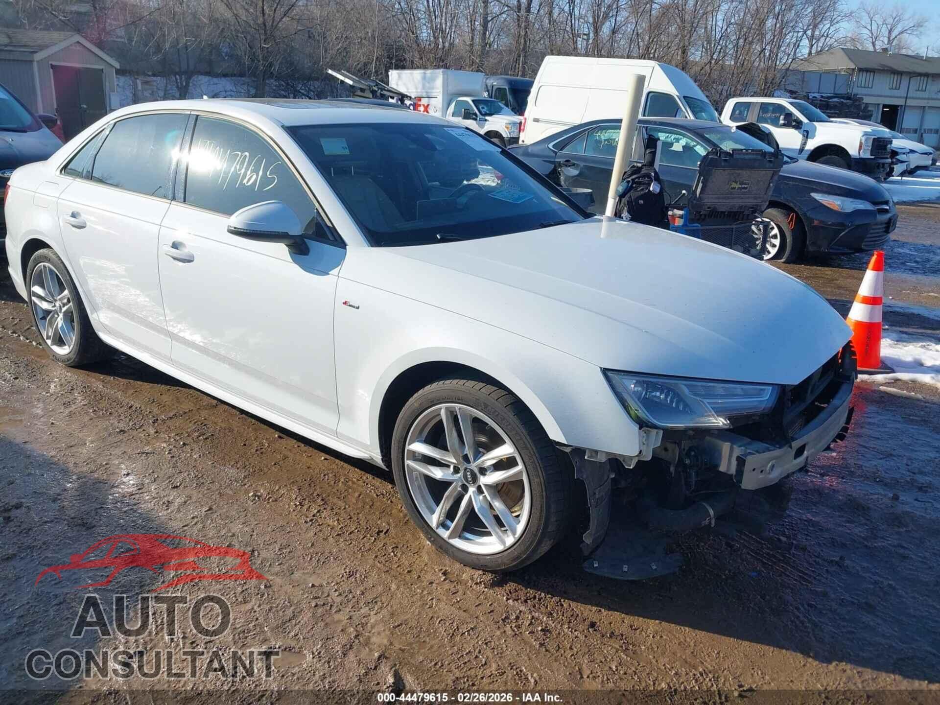 AUDI A4 2017 - WAUKMAF49HN056155