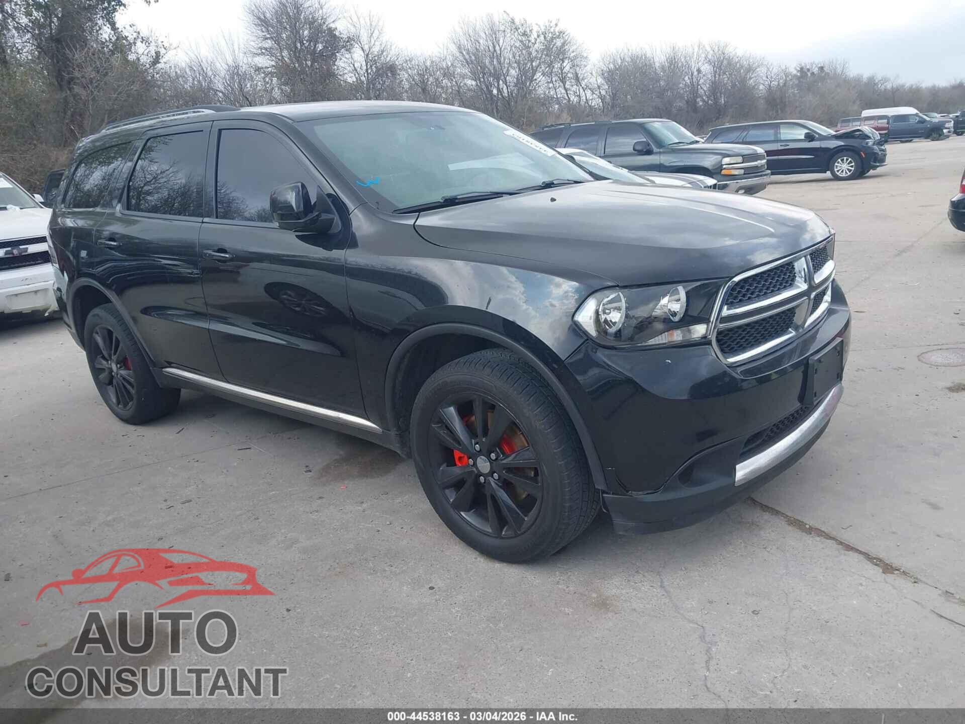 DODGE DURANGO 2012 - 1C4SDHDTXCC260120