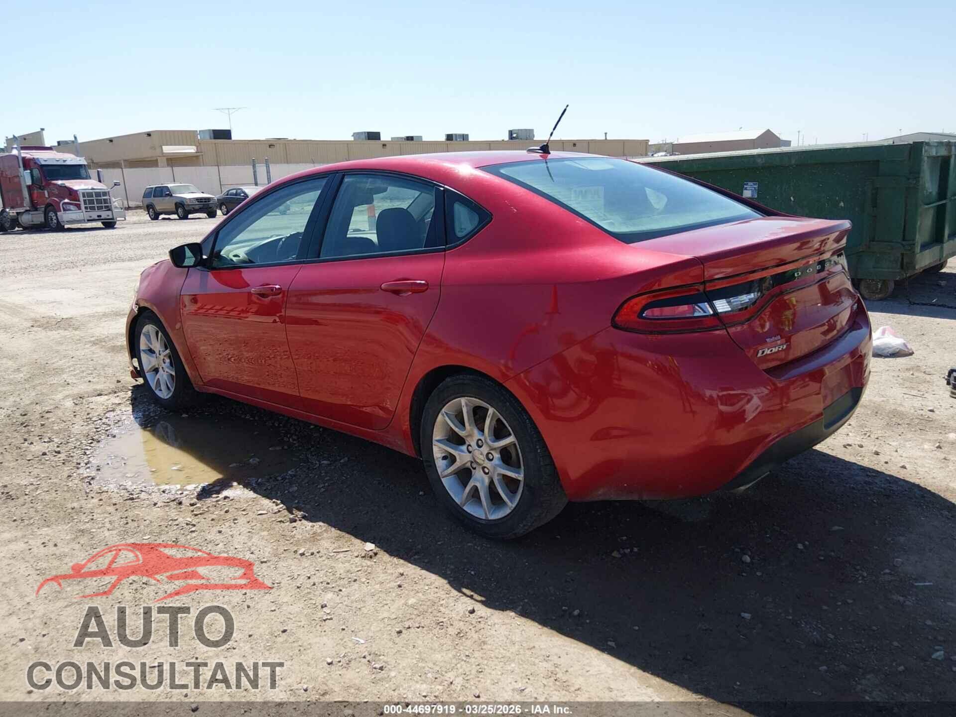 DODGE DART 2013 - 1C3CDFBA3DD322211
