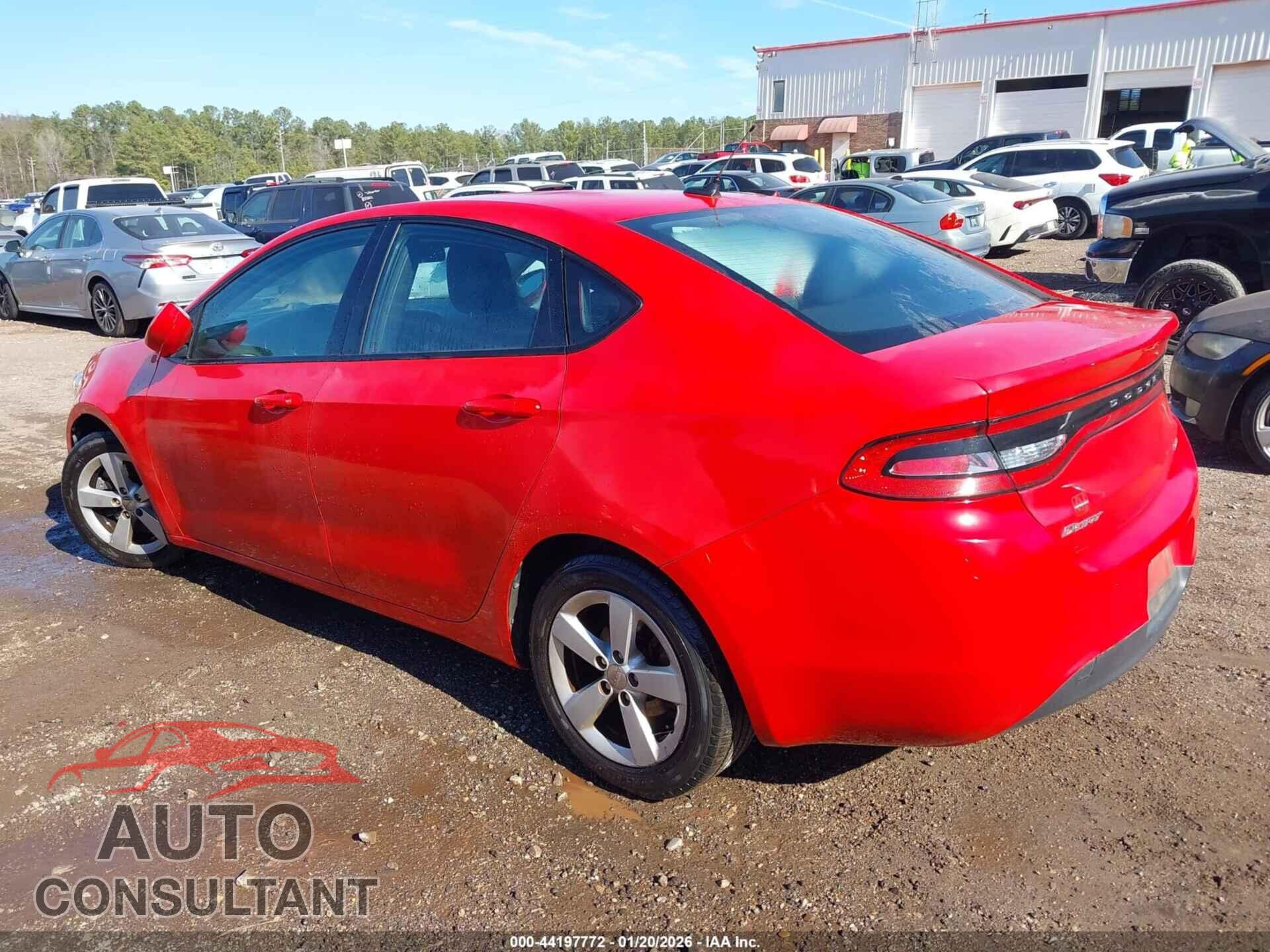 DODGE DART 2016 - 1C3CDFBB4GD766551