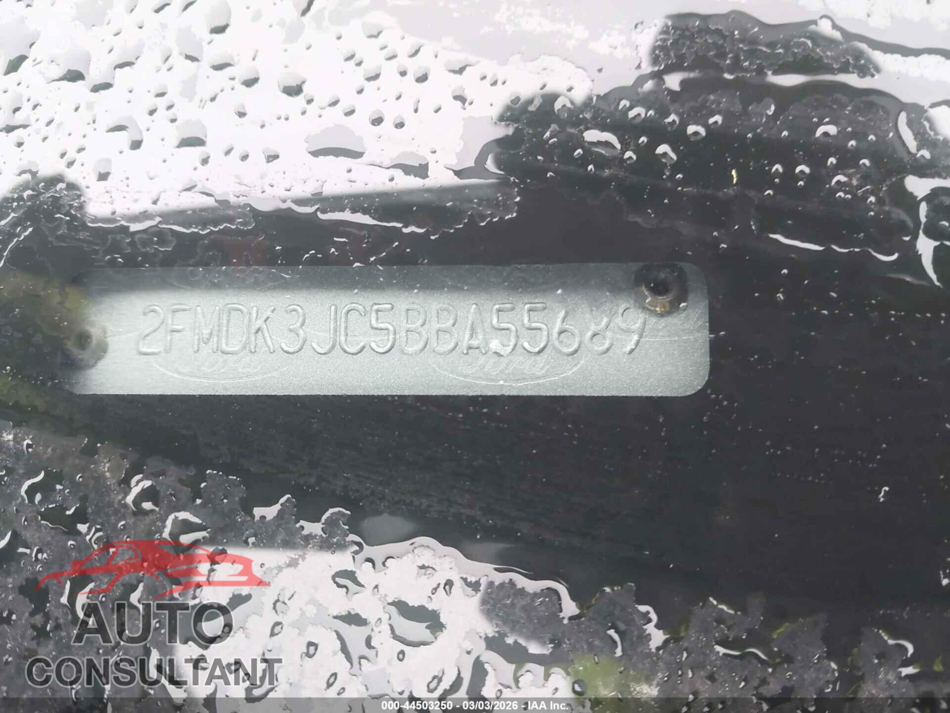 FORD EDGE 2011 - 2FMDK3JC5BBA55689