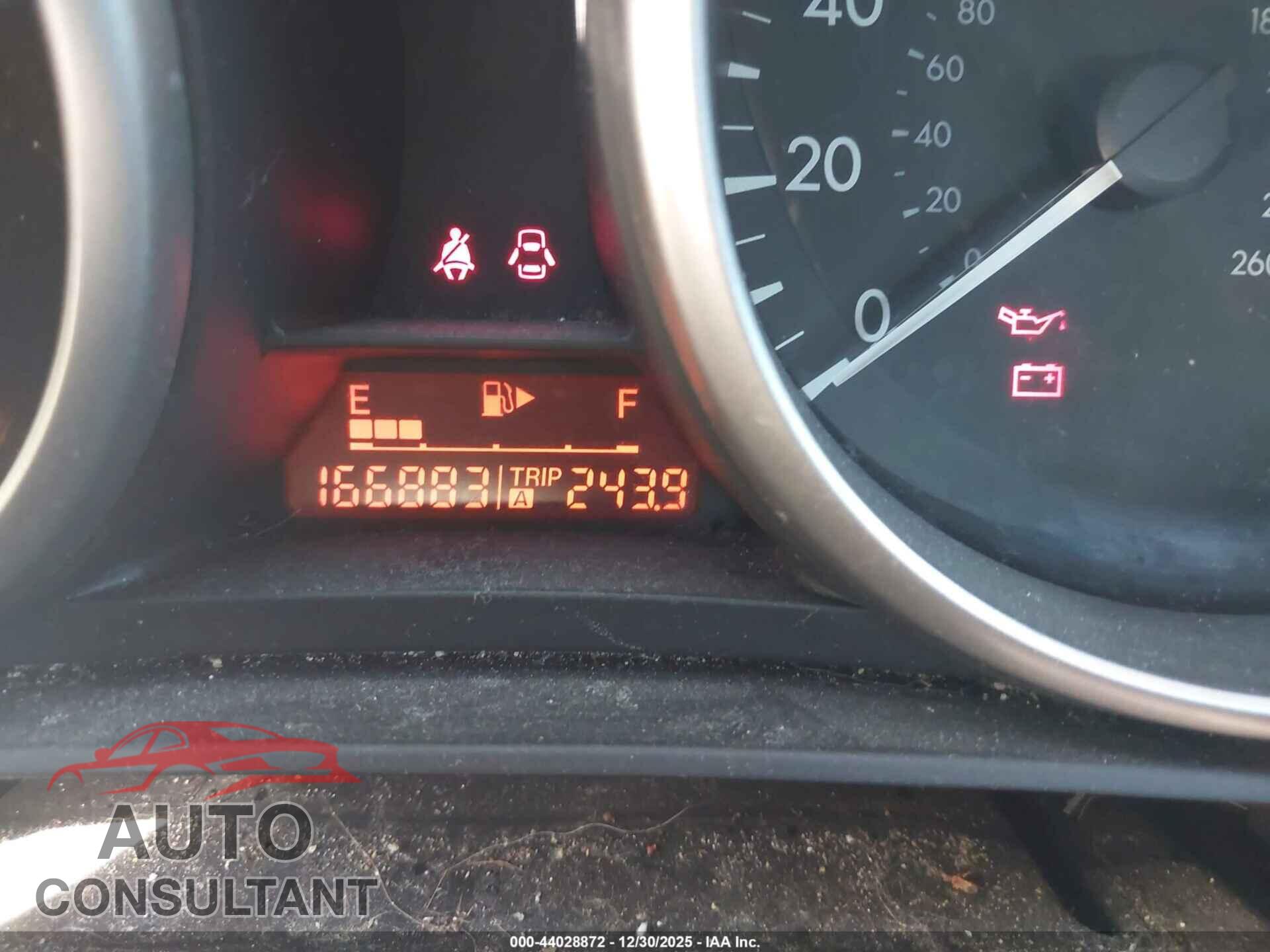 MAZDA MAZDA3 2010 - JM1BL1SG3A1200723