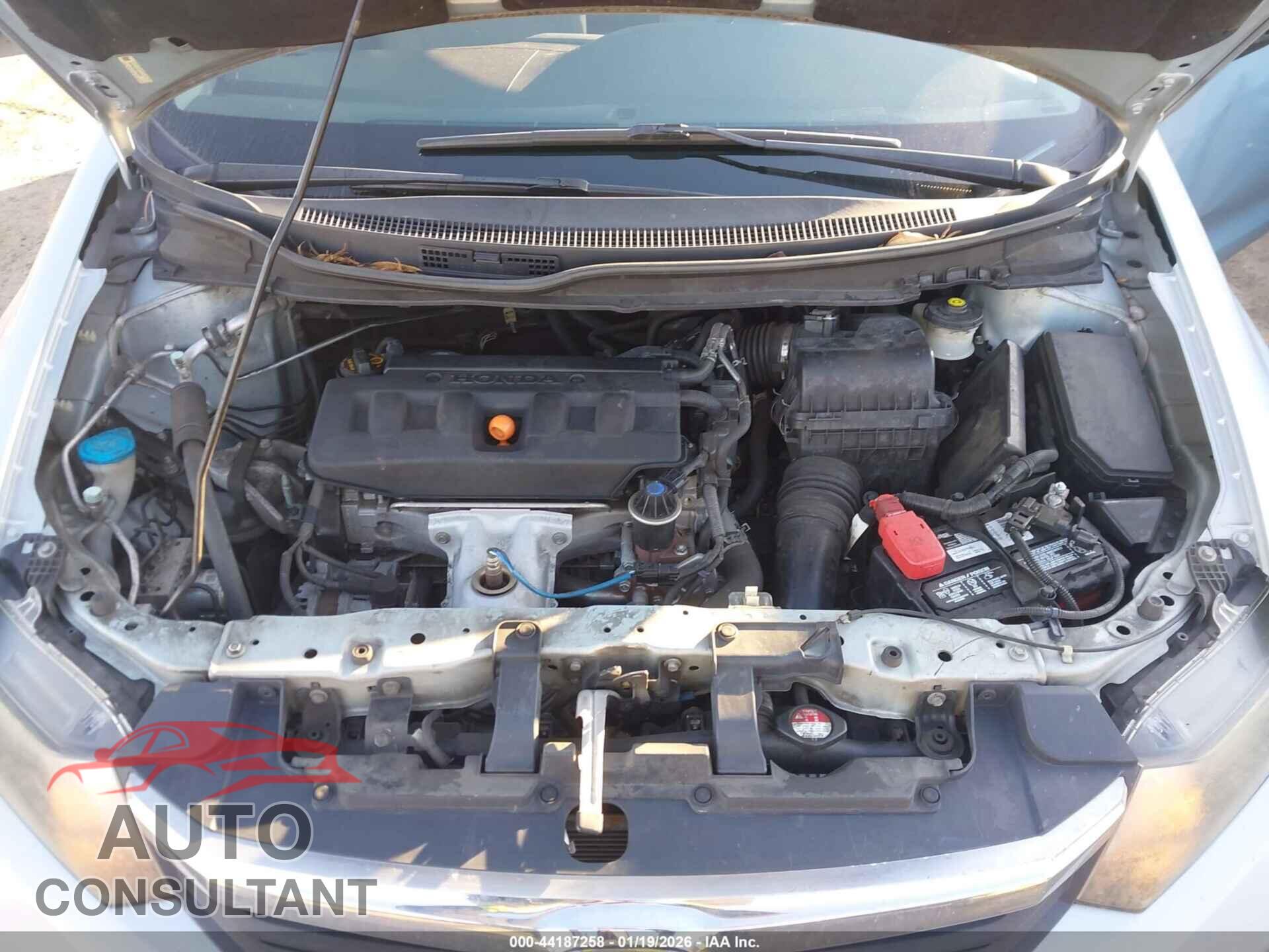 HONDA CIVIC 2012 - 19XFB2F56CE360467