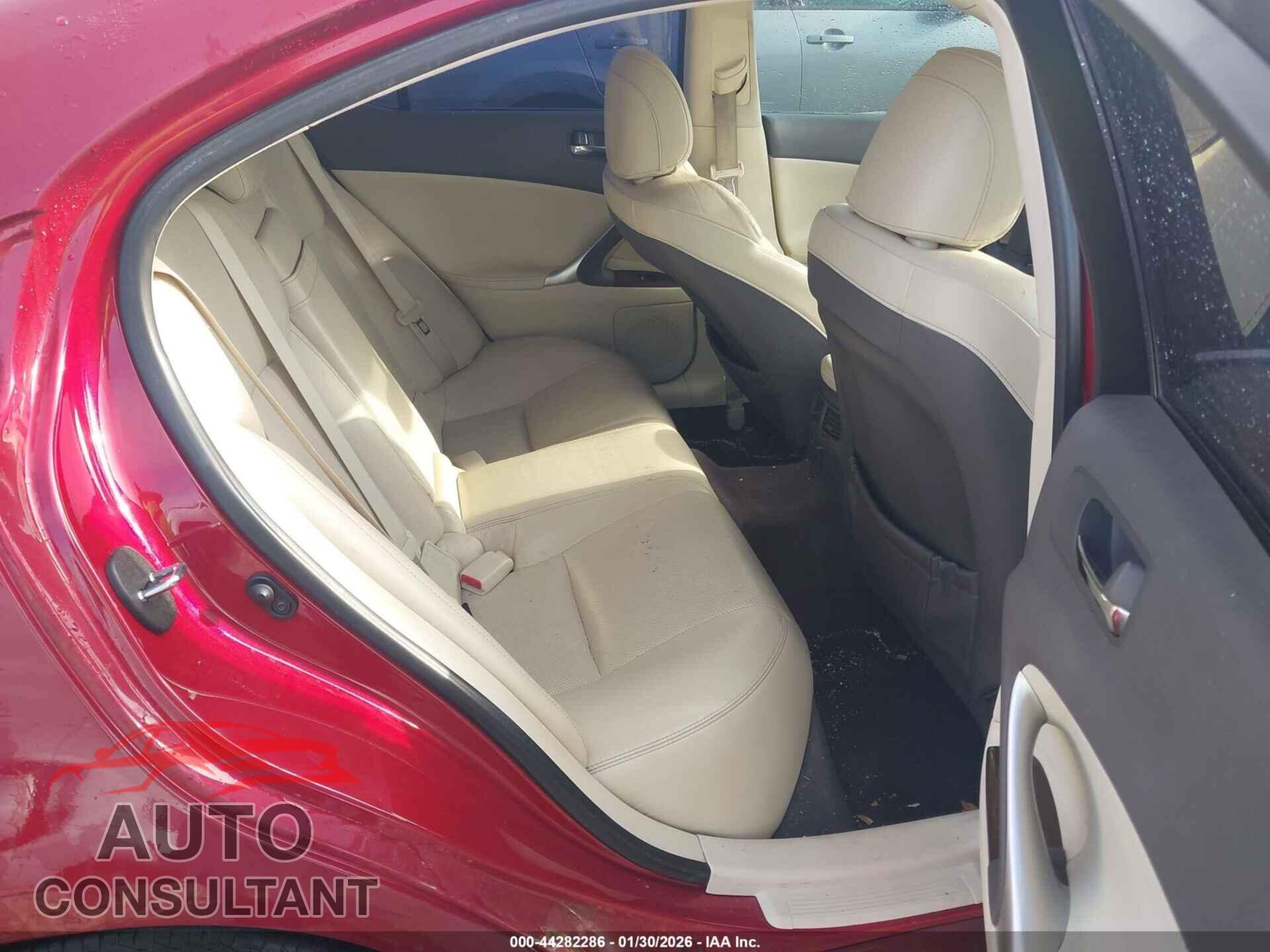 LEXUS IS 250 2011 - JTHBF5C25B5140969