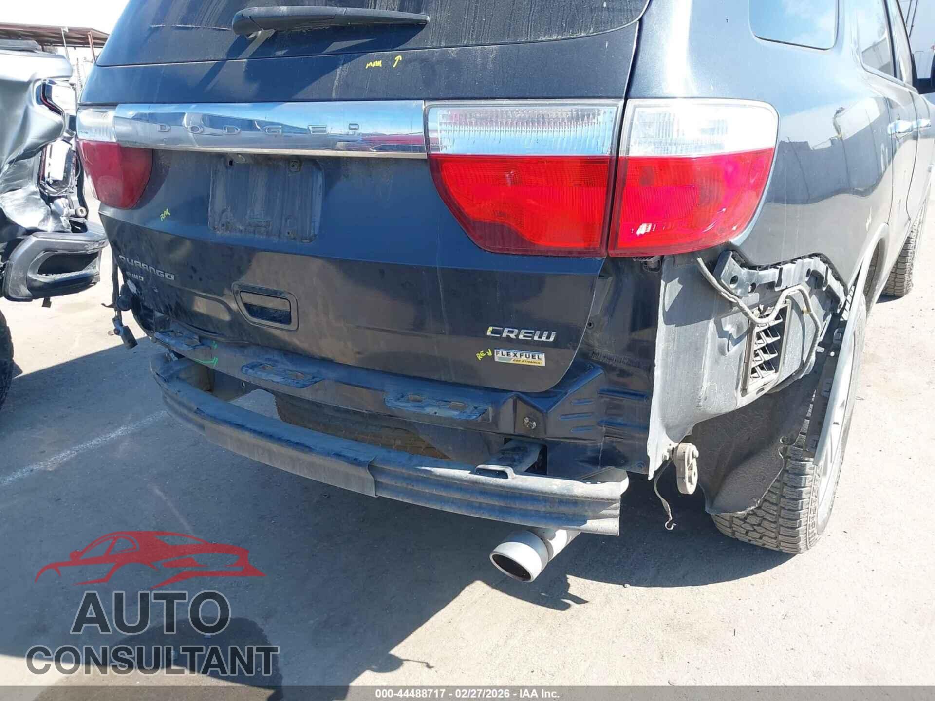 DODGE DURANGO 2013 - 1C4RDJDGXDC666635