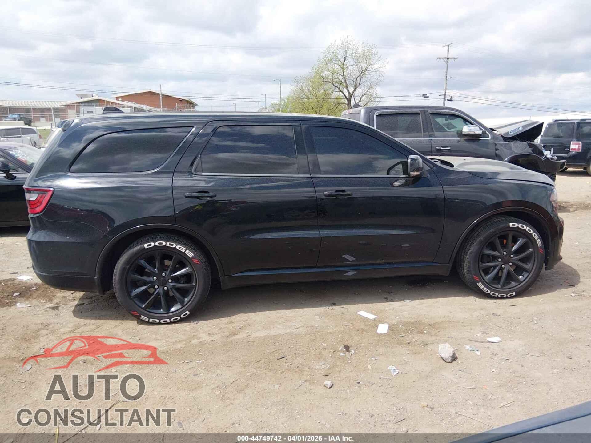 DODGE DURANGO 2017 - 1C4SDJCT2HC857312